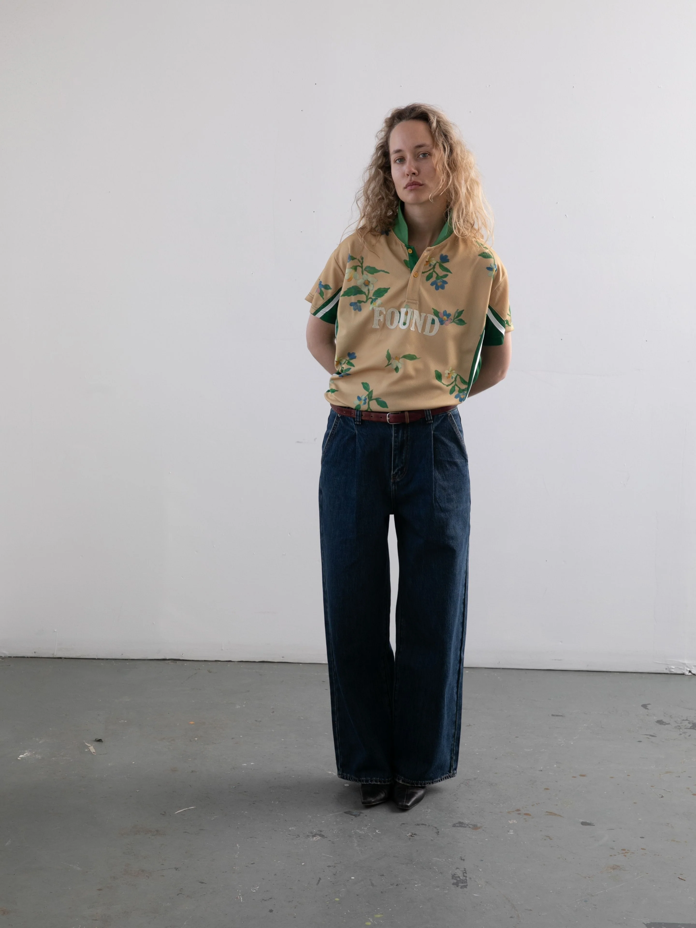 Floral Polo Jersey - Image 3