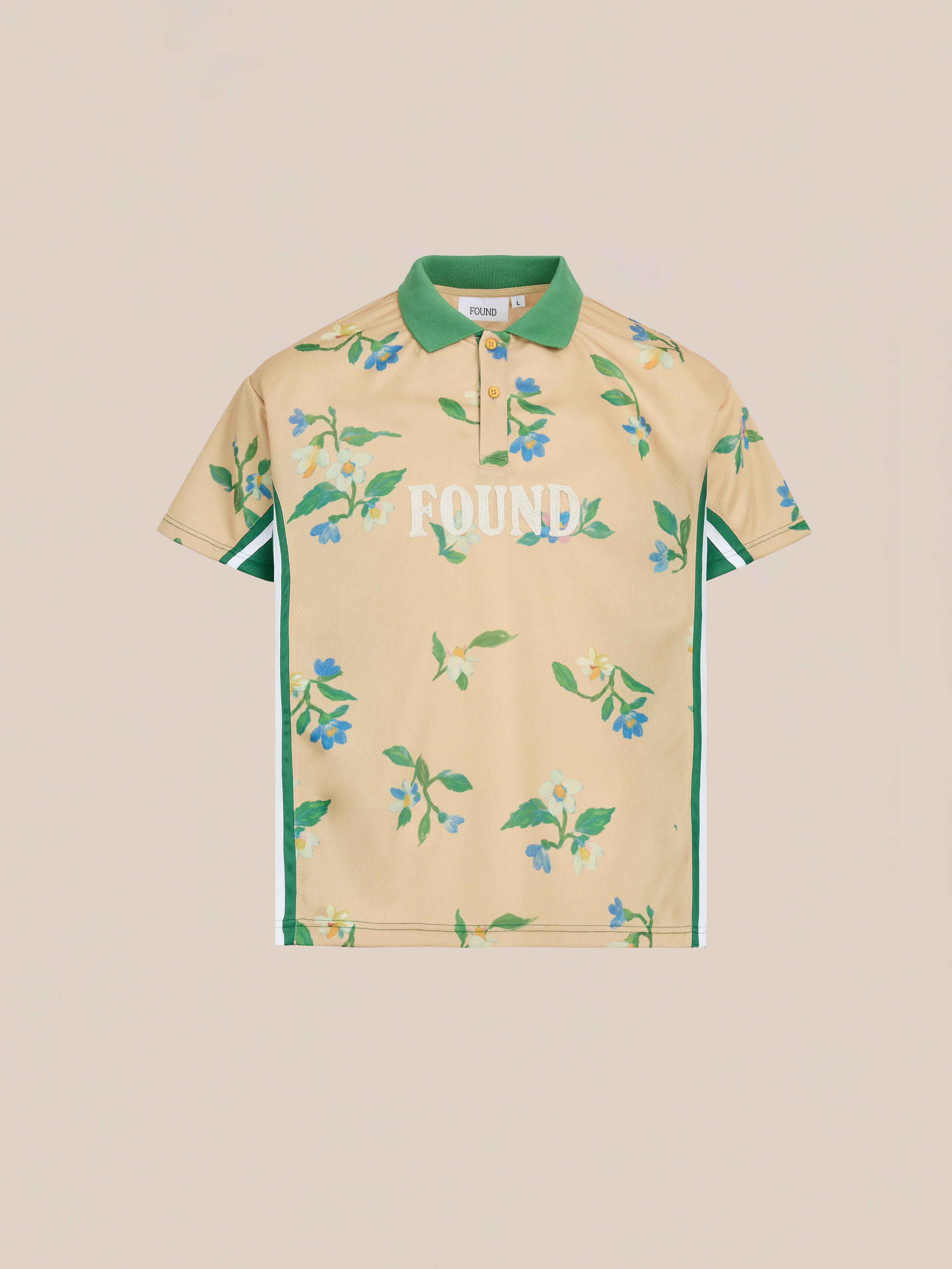 Floral Polo Jersey - Image 4