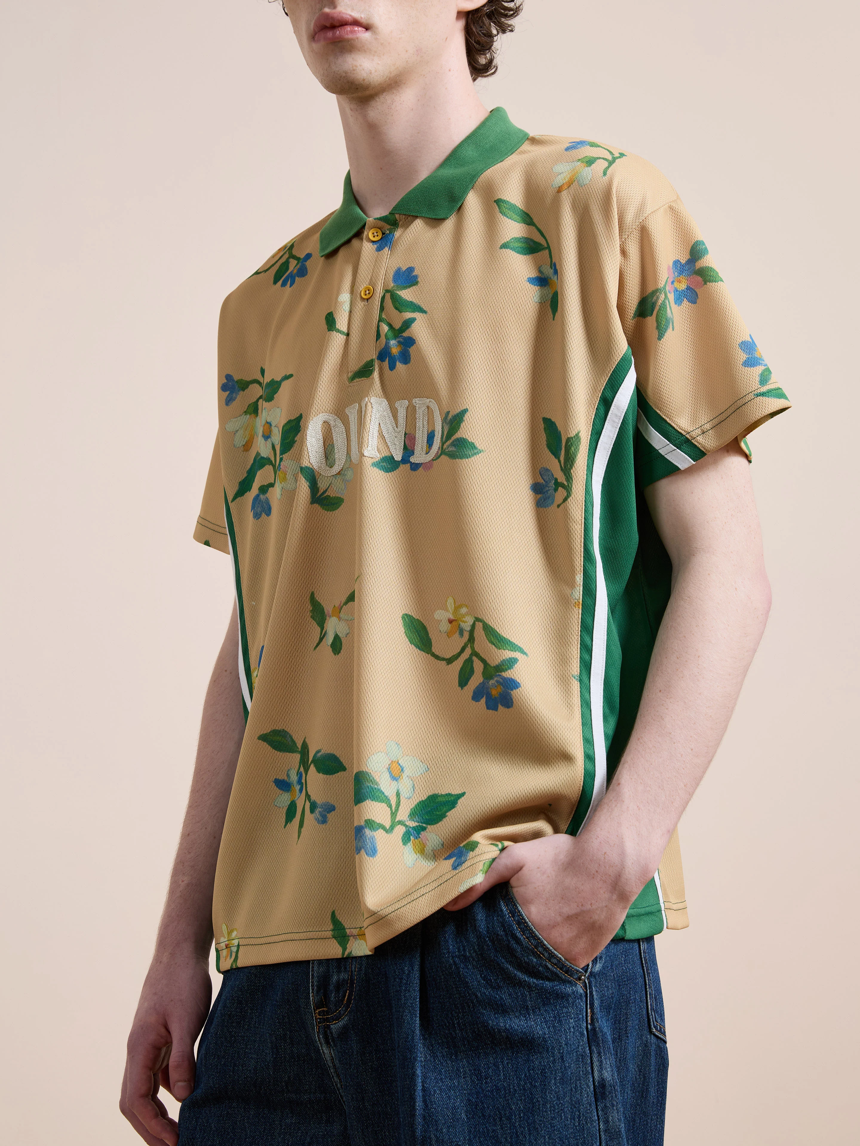 Floral Polo Jersey - Image 5
