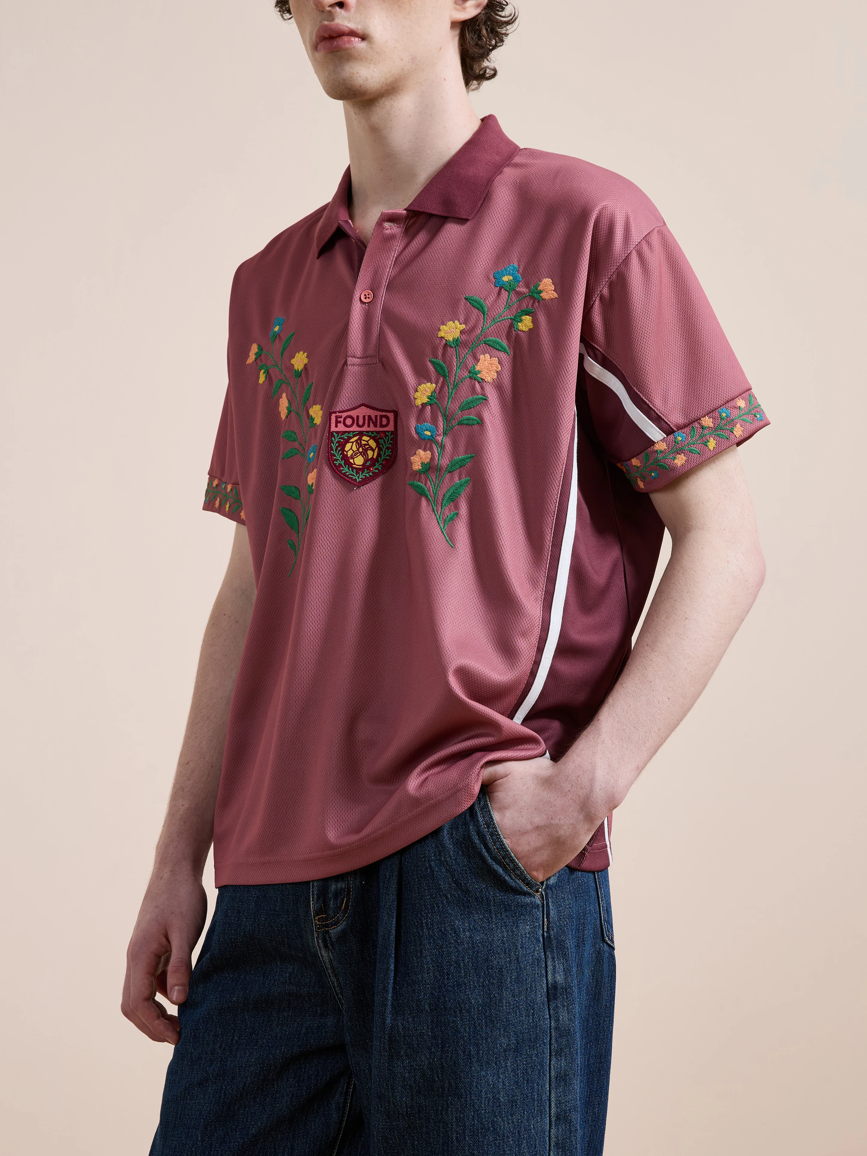 Floral Polo Jersey - Image 7