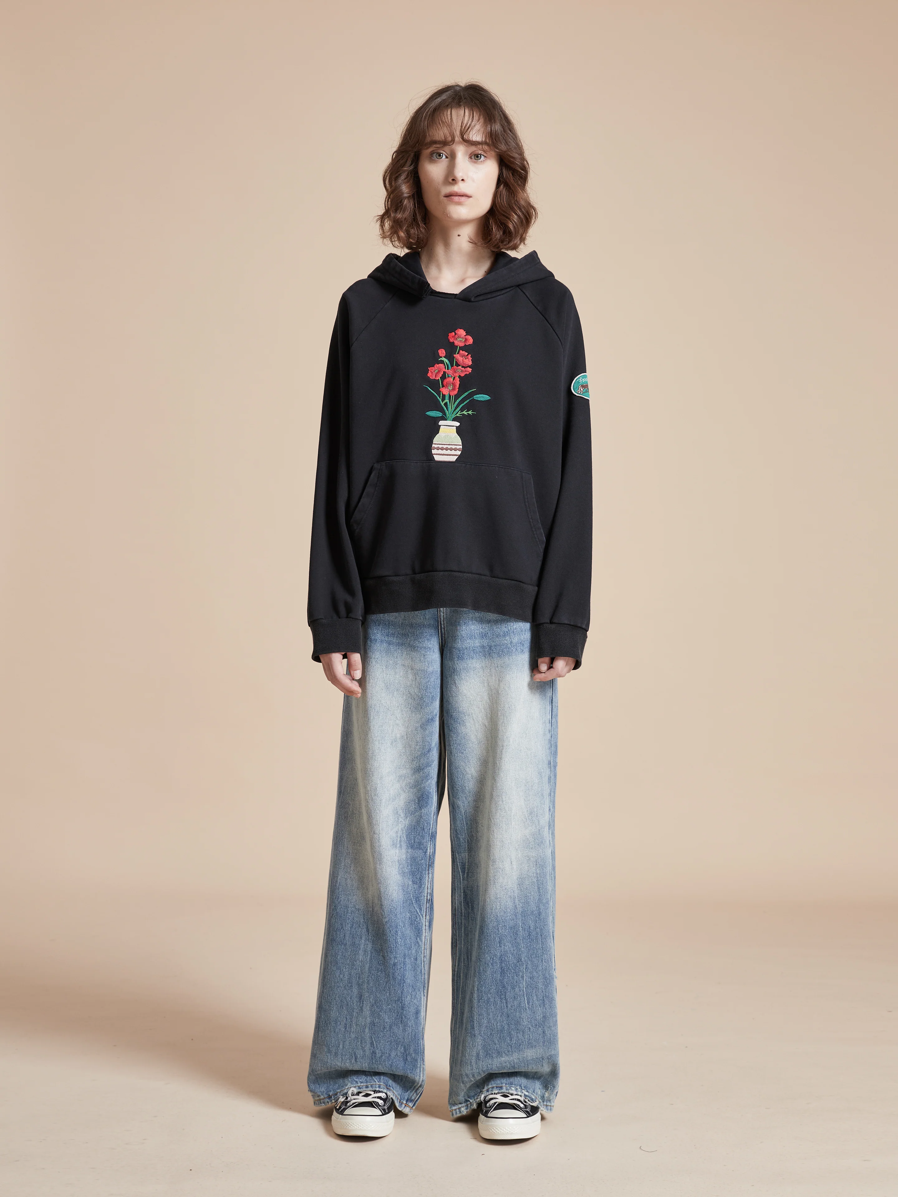 Flowers Vase Hoodie - Image 3