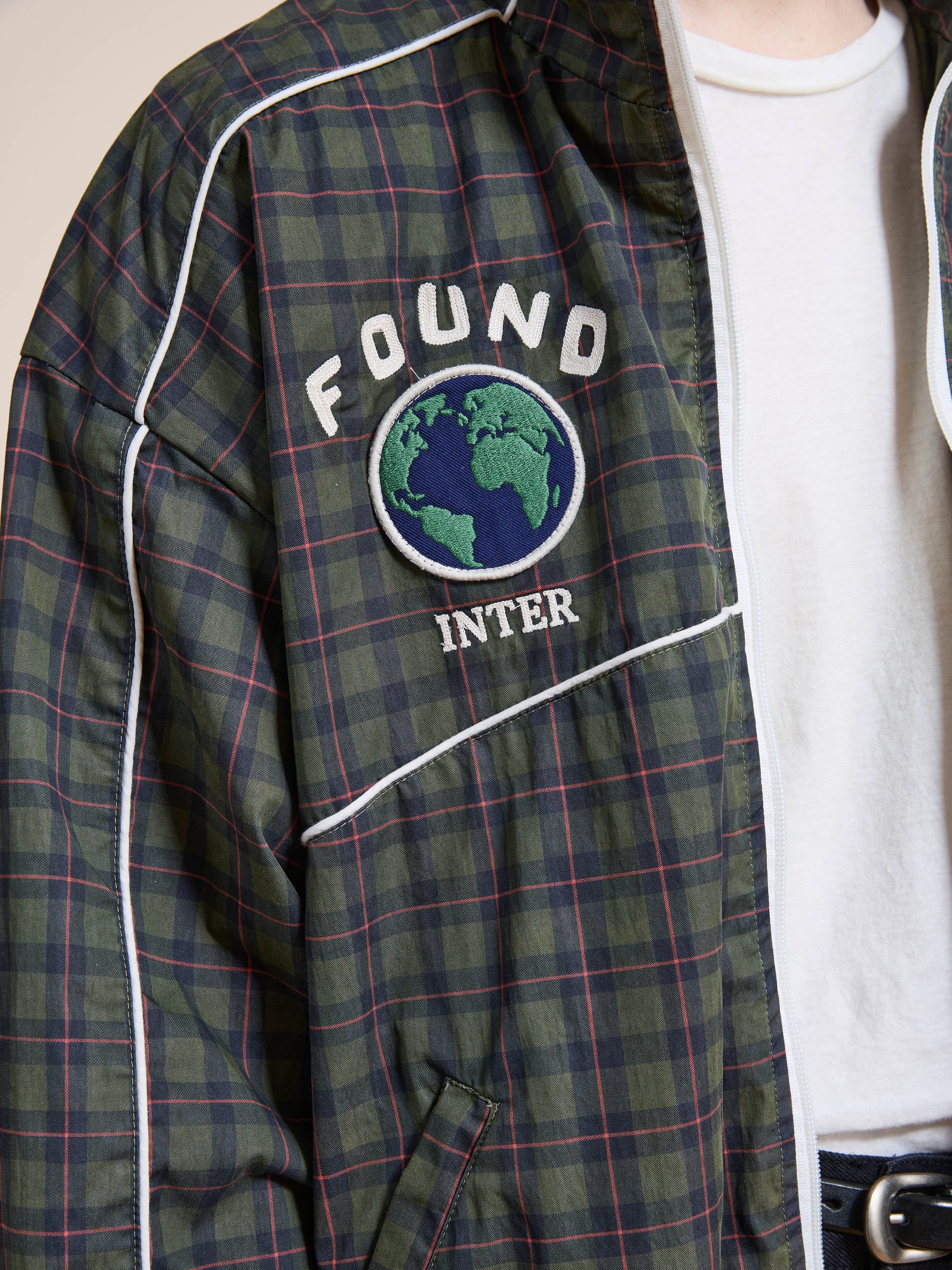 Forest Plaid Track Jacket - Image 16