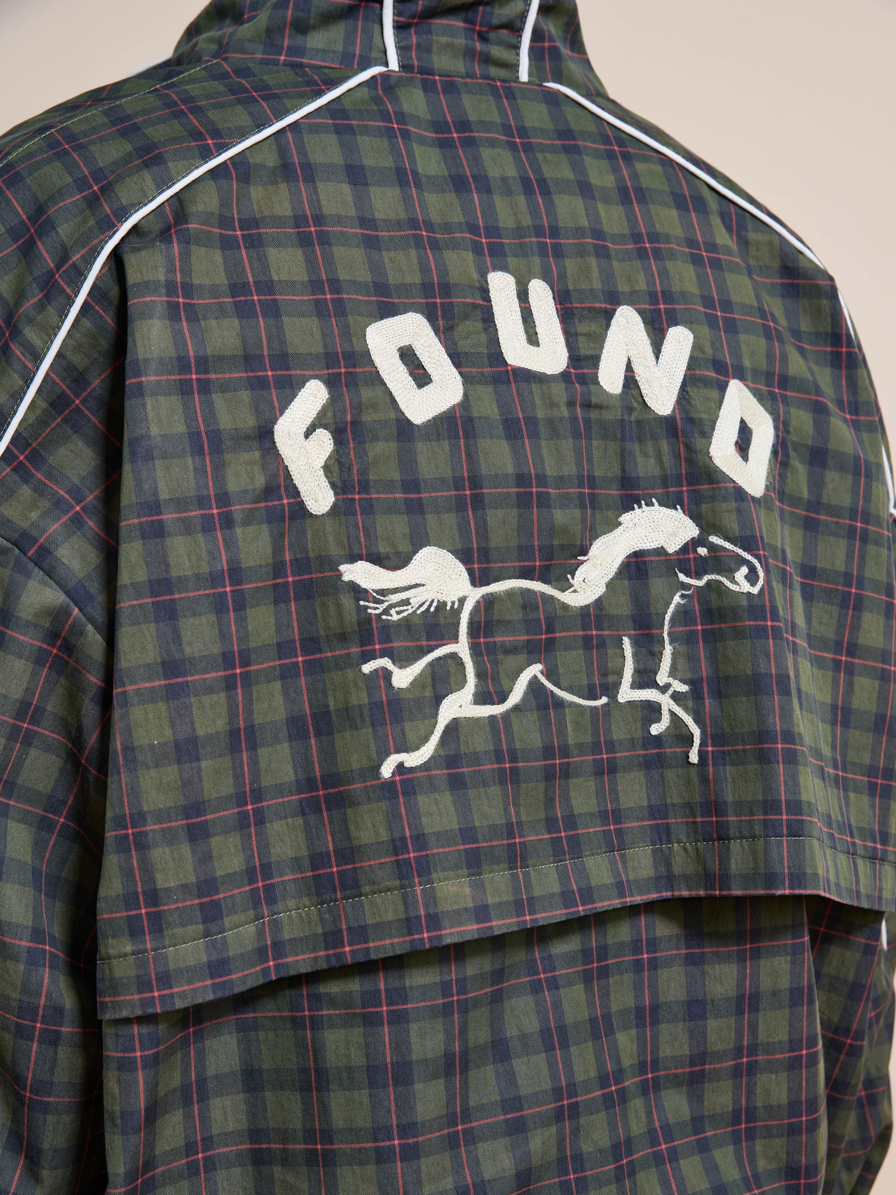 Forest Plaid Track Jacket - Image 2
