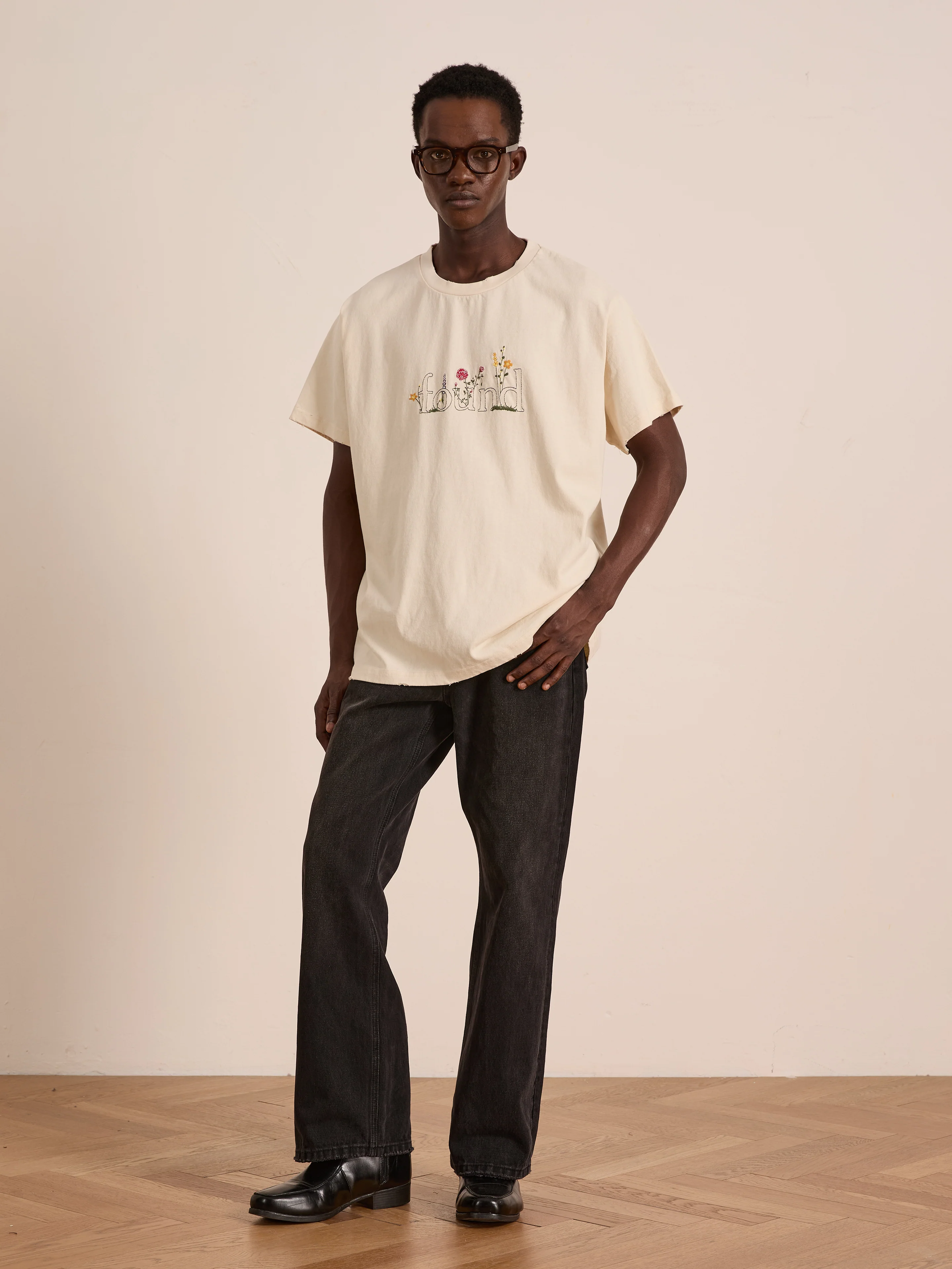 Found Logo Flower Tee - Image 5