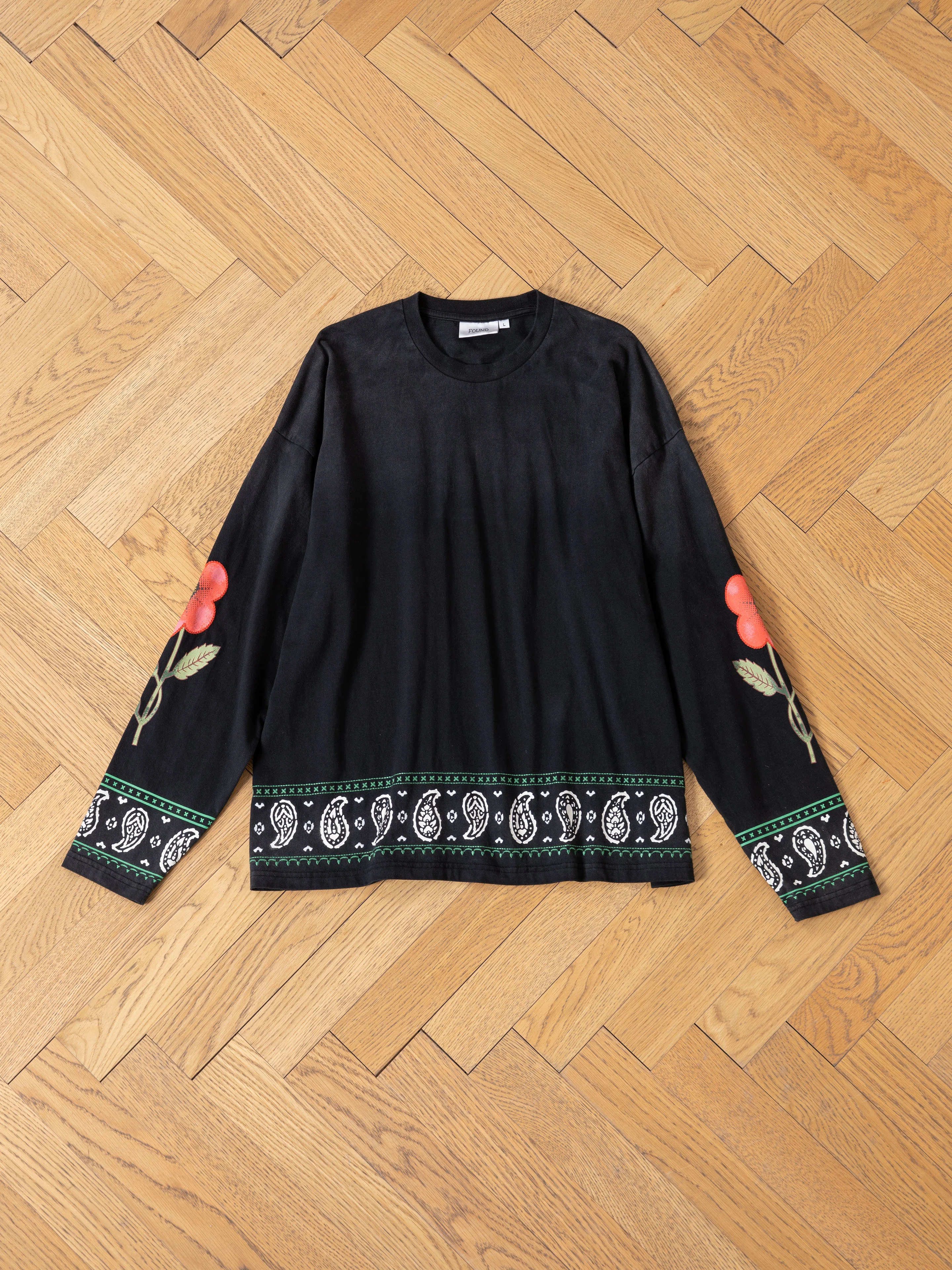 Garden Bloom Embroidered LS Tee - Image 7