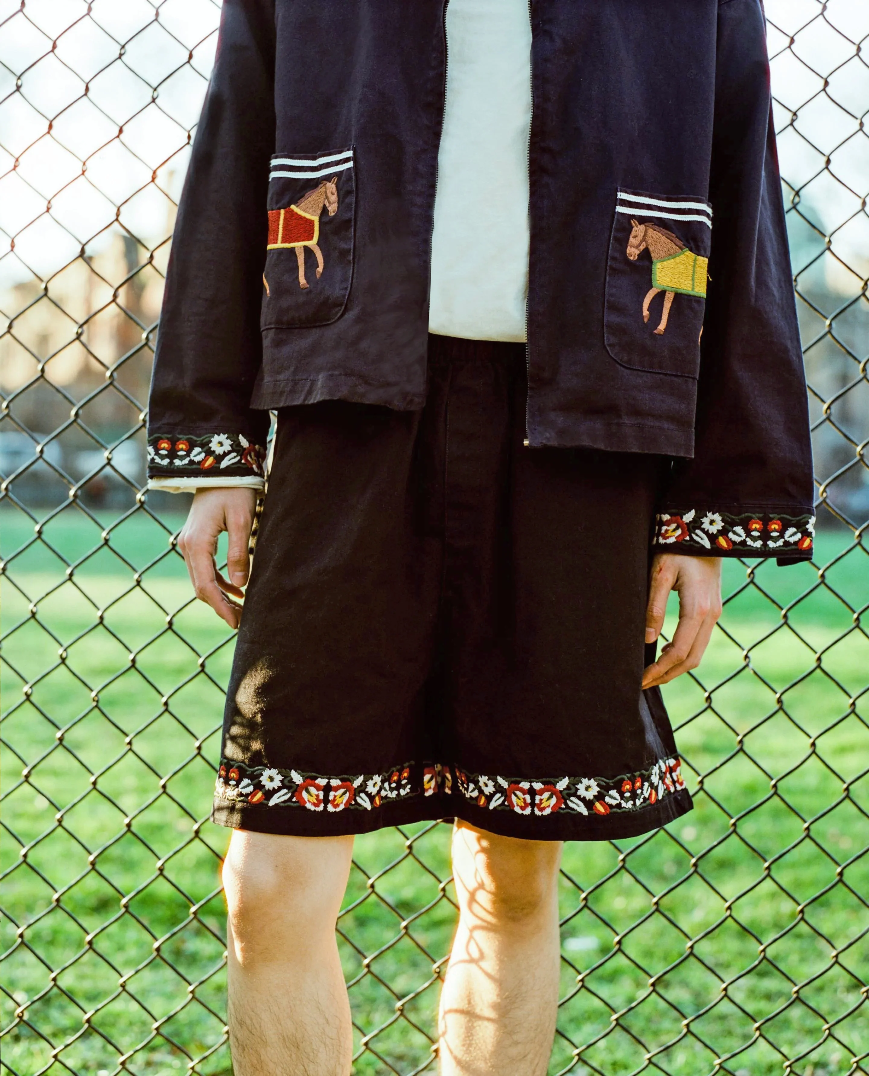 Horse Equine Twill Shorts - Image 4