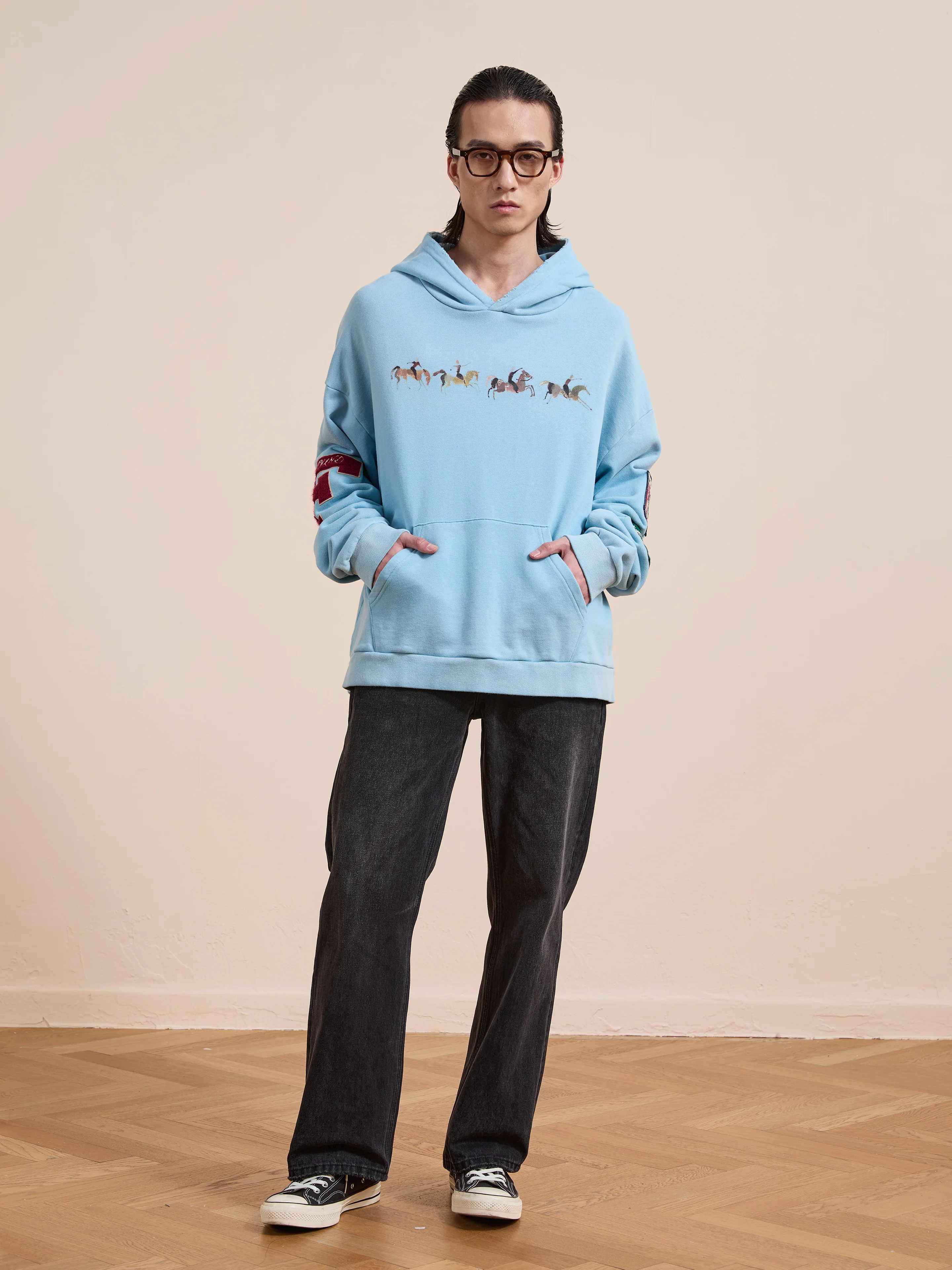 Horse Line Hoodie - Image 2