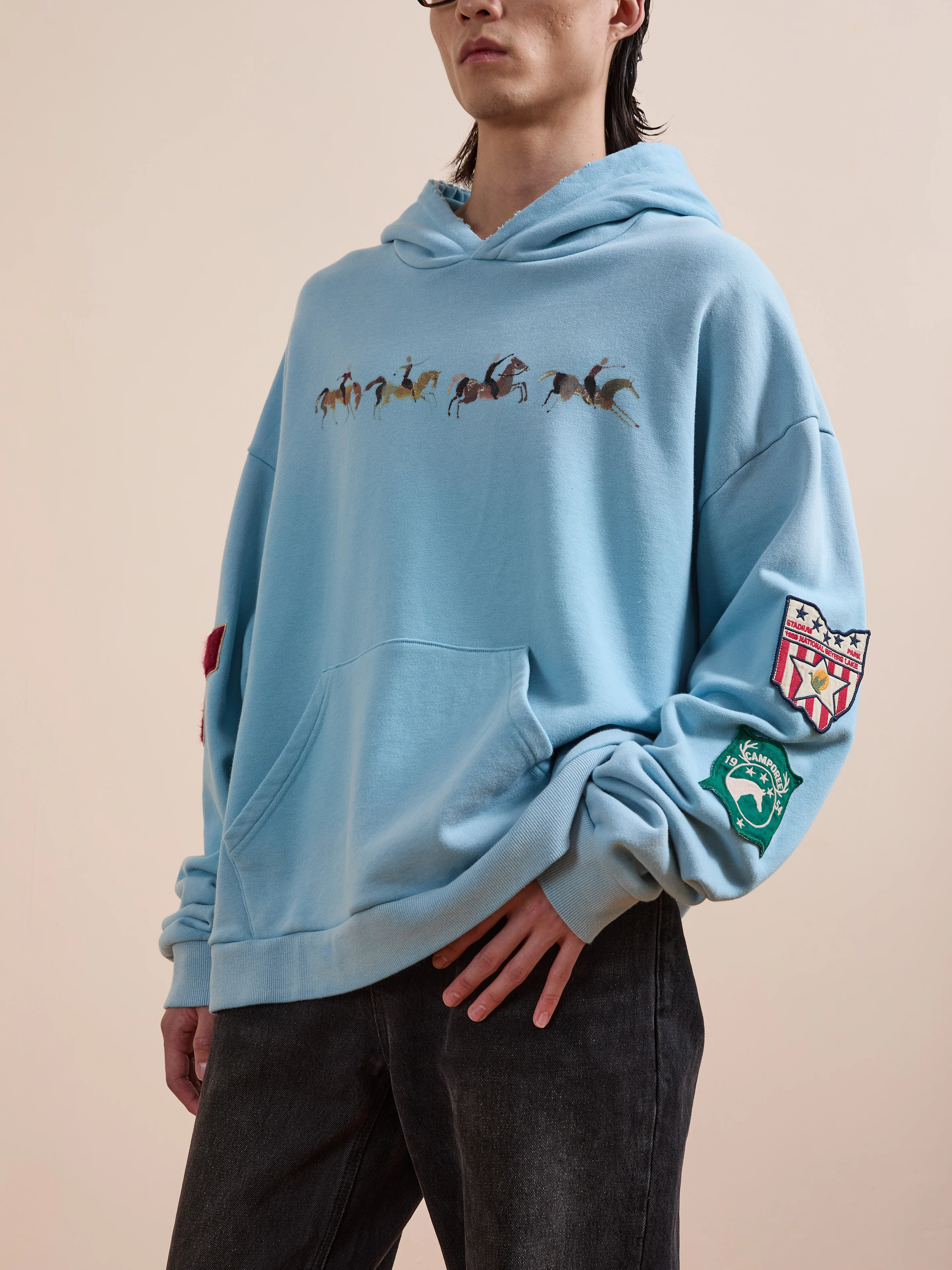 Horse Line Hoodie - Image 3