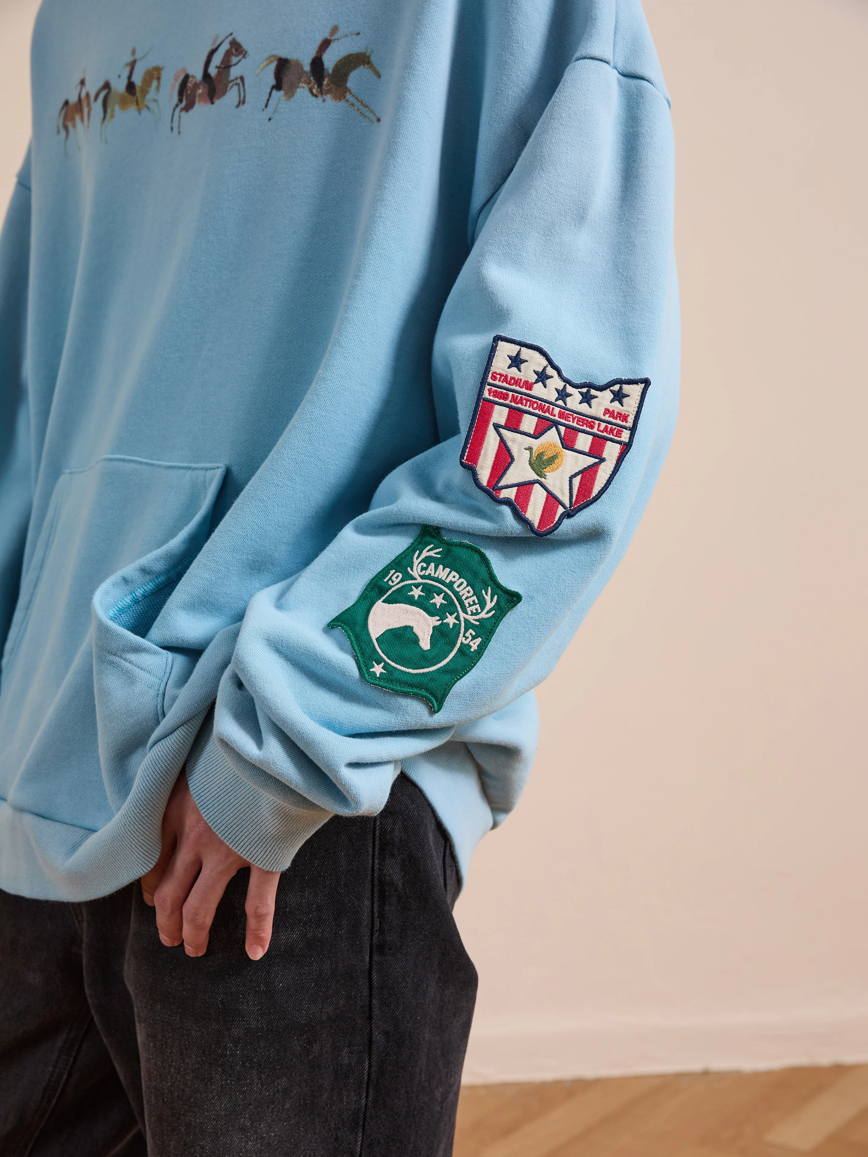 Horse Line Hoodie - Image 6