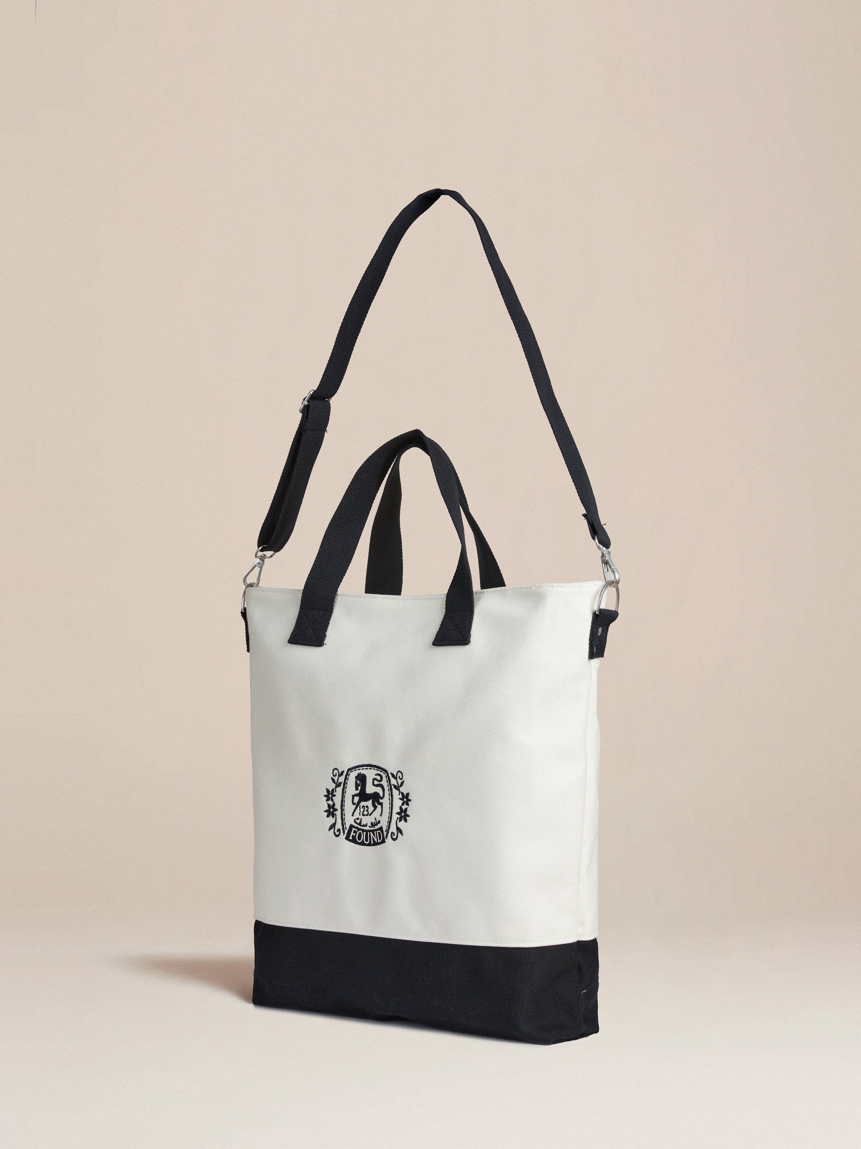 Horse Logo Crest Canvas Bag - Image 6