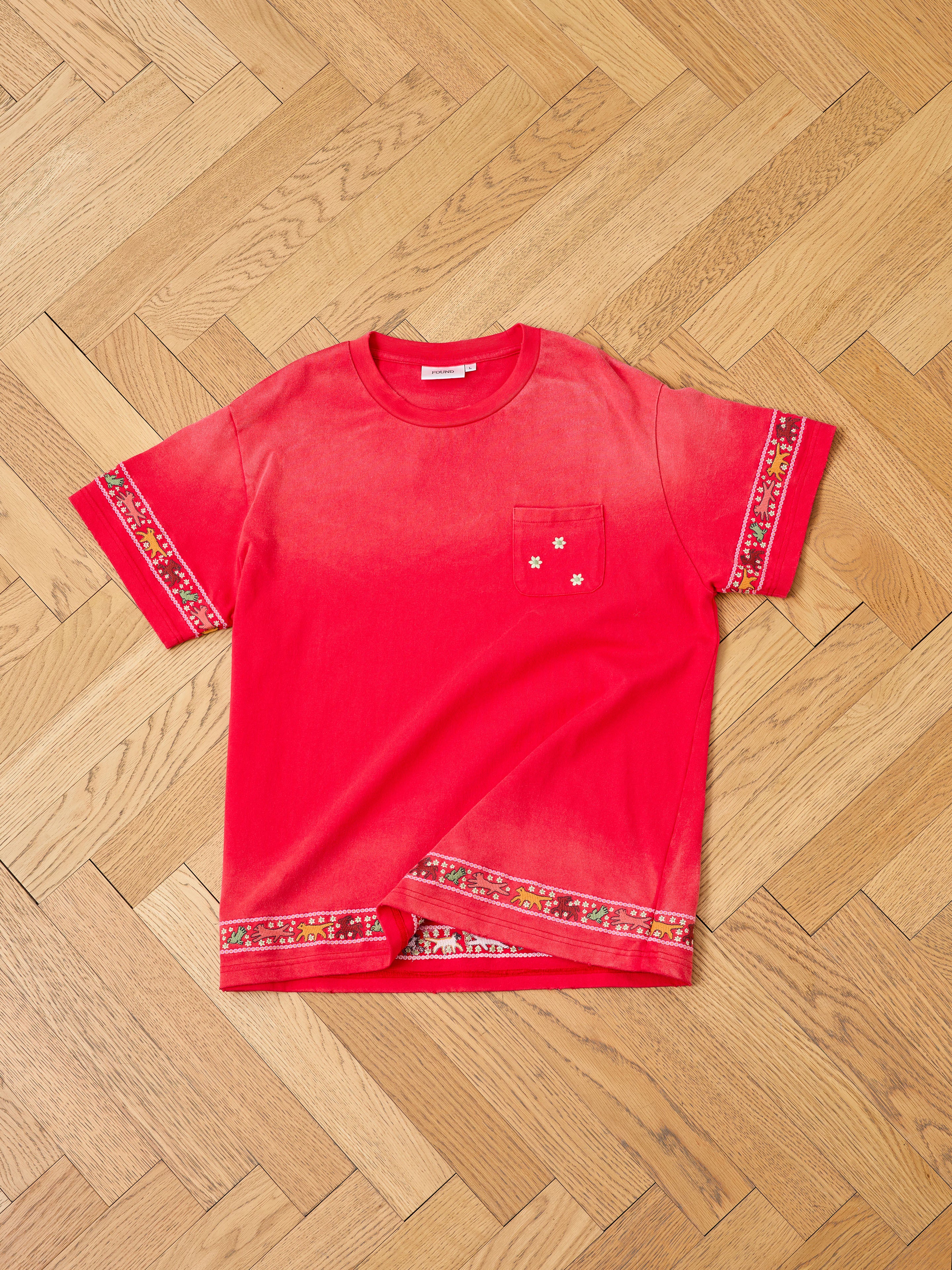Horse Motif Embroidered Tee - Image 11