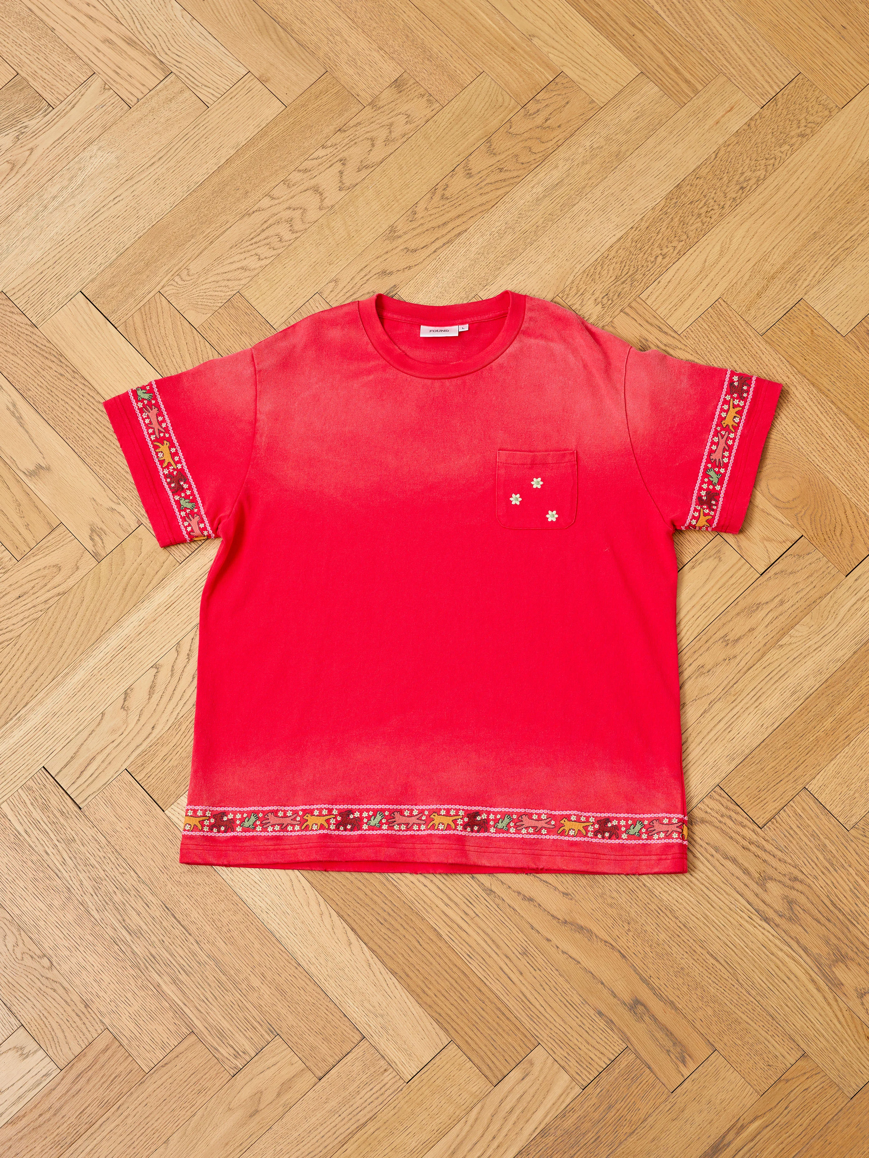Horse Motif Embroidered Tee - Image 9
