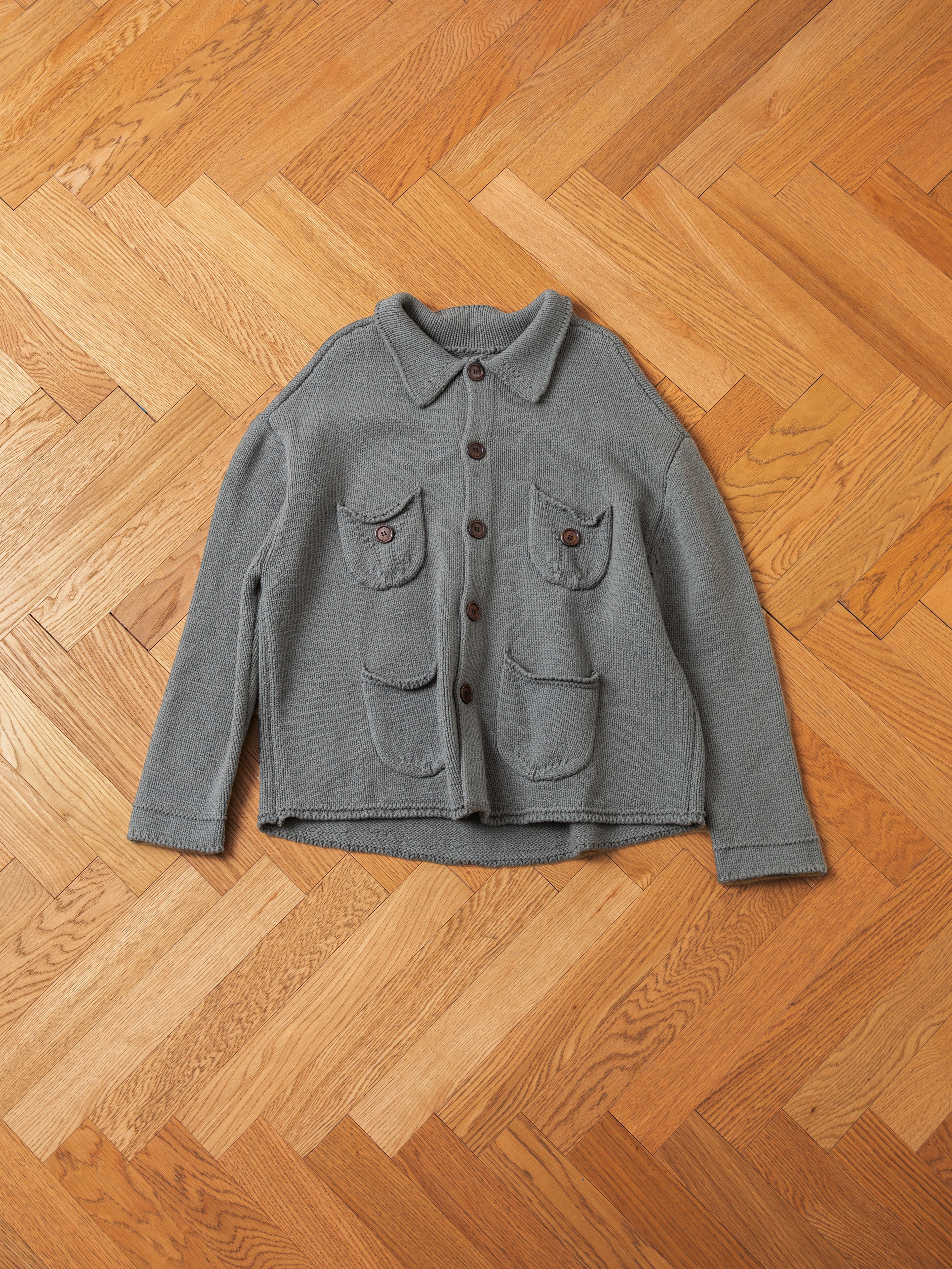 Hunter Knit Collared Cardigan - Image 9