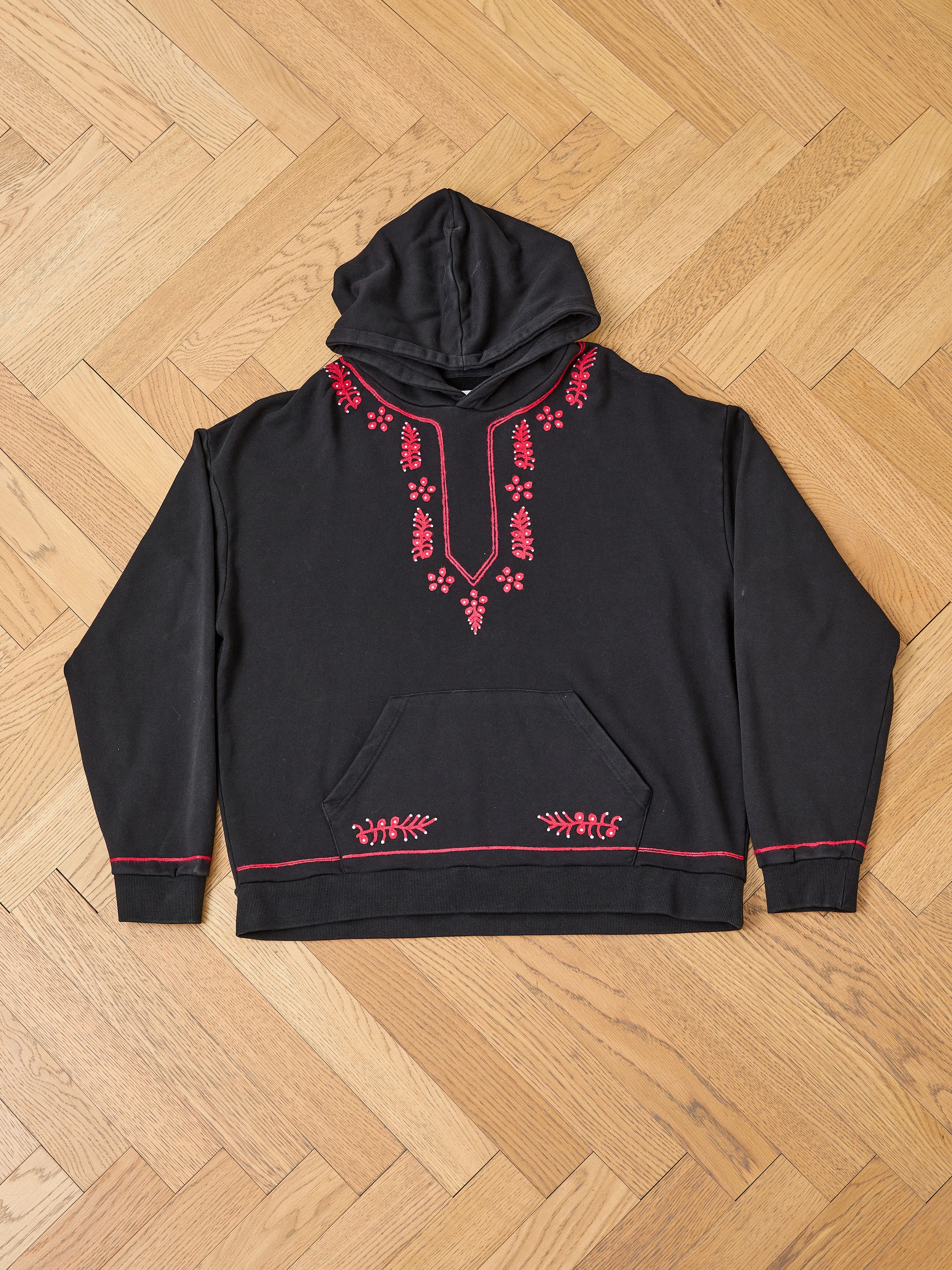 Indus Embroidered Hoodie - Image 4