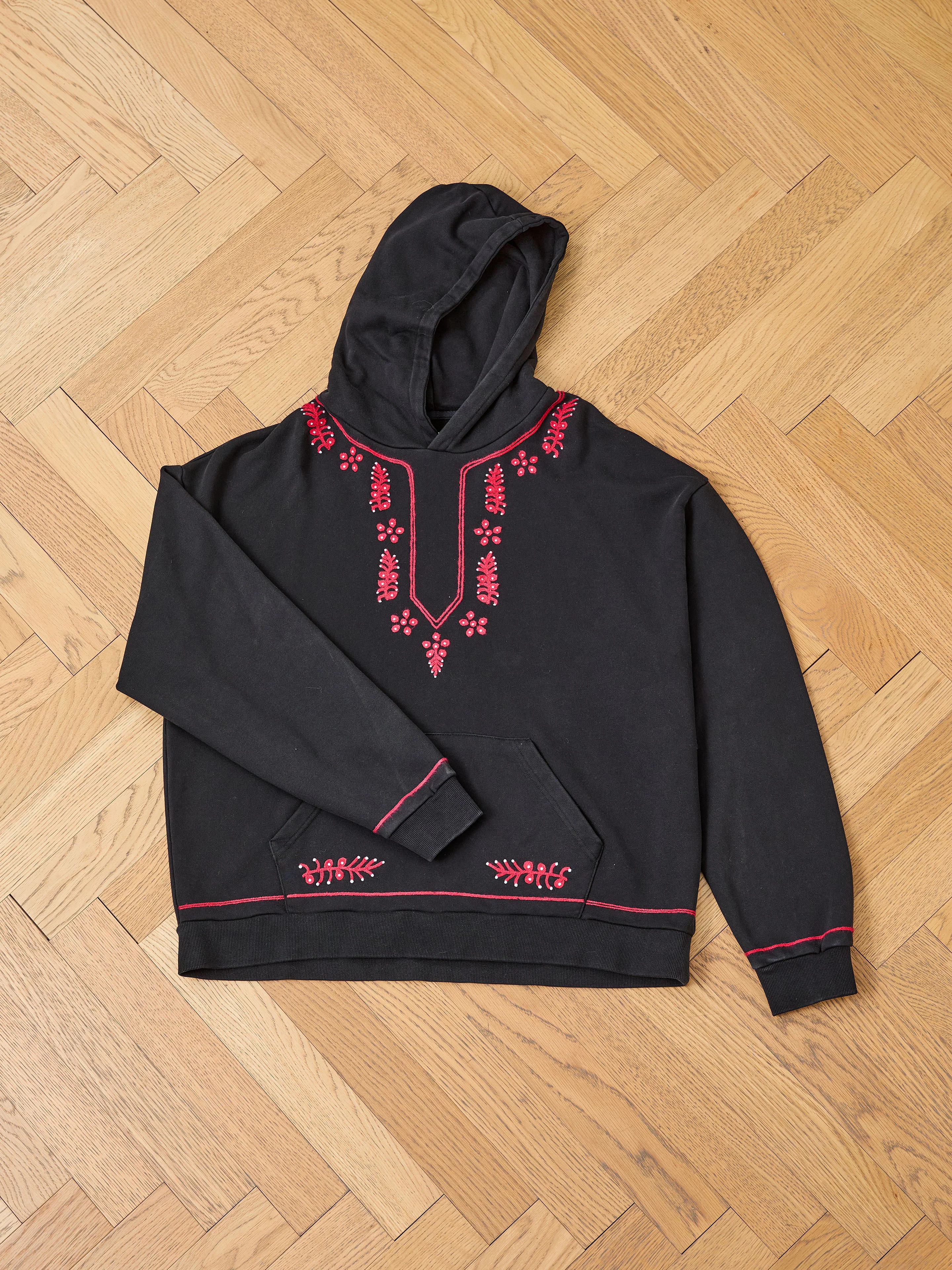 Indus Embroidered Hoodie - Image 5
