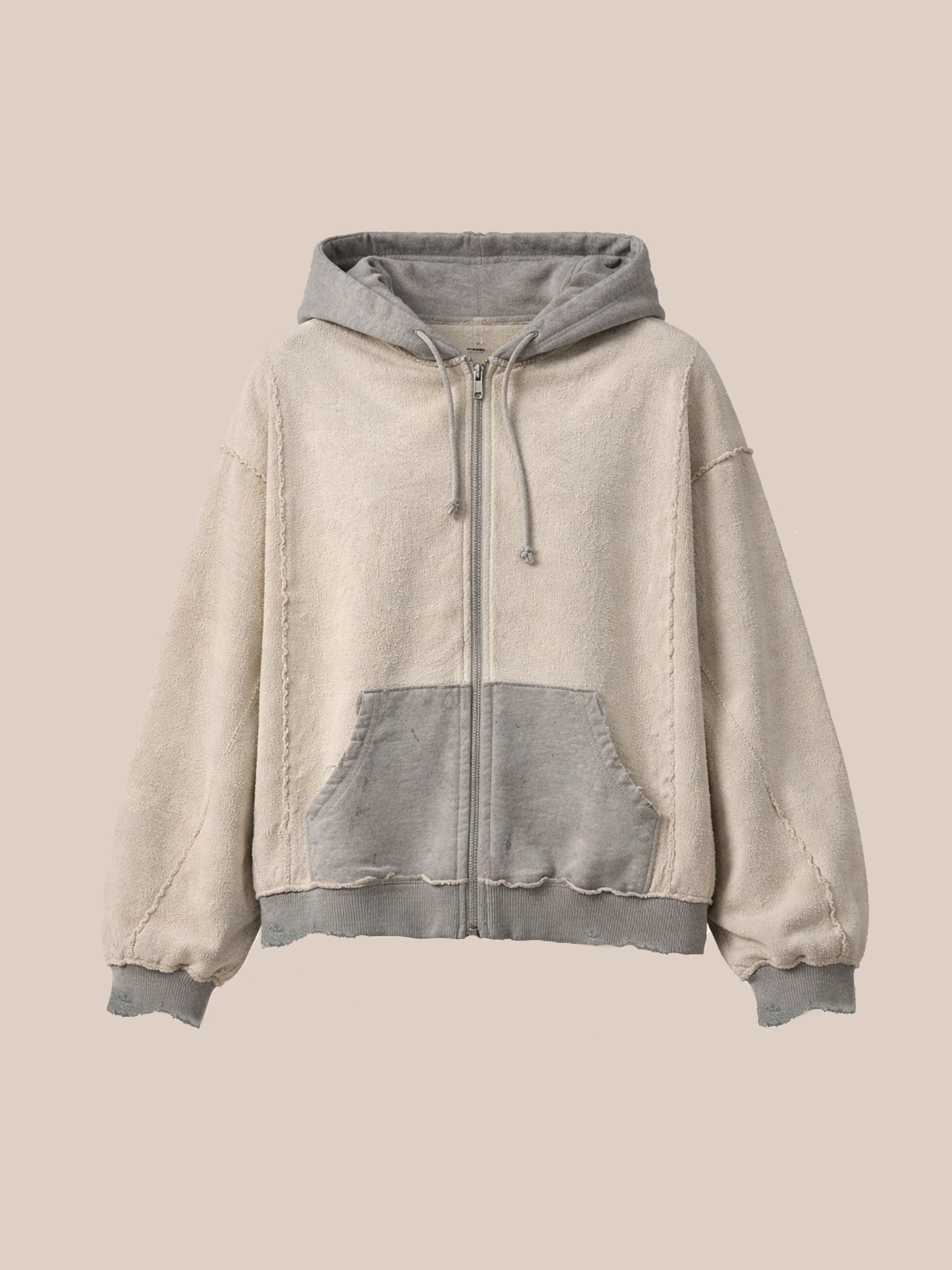 Inside Out Zip Up Hoodie