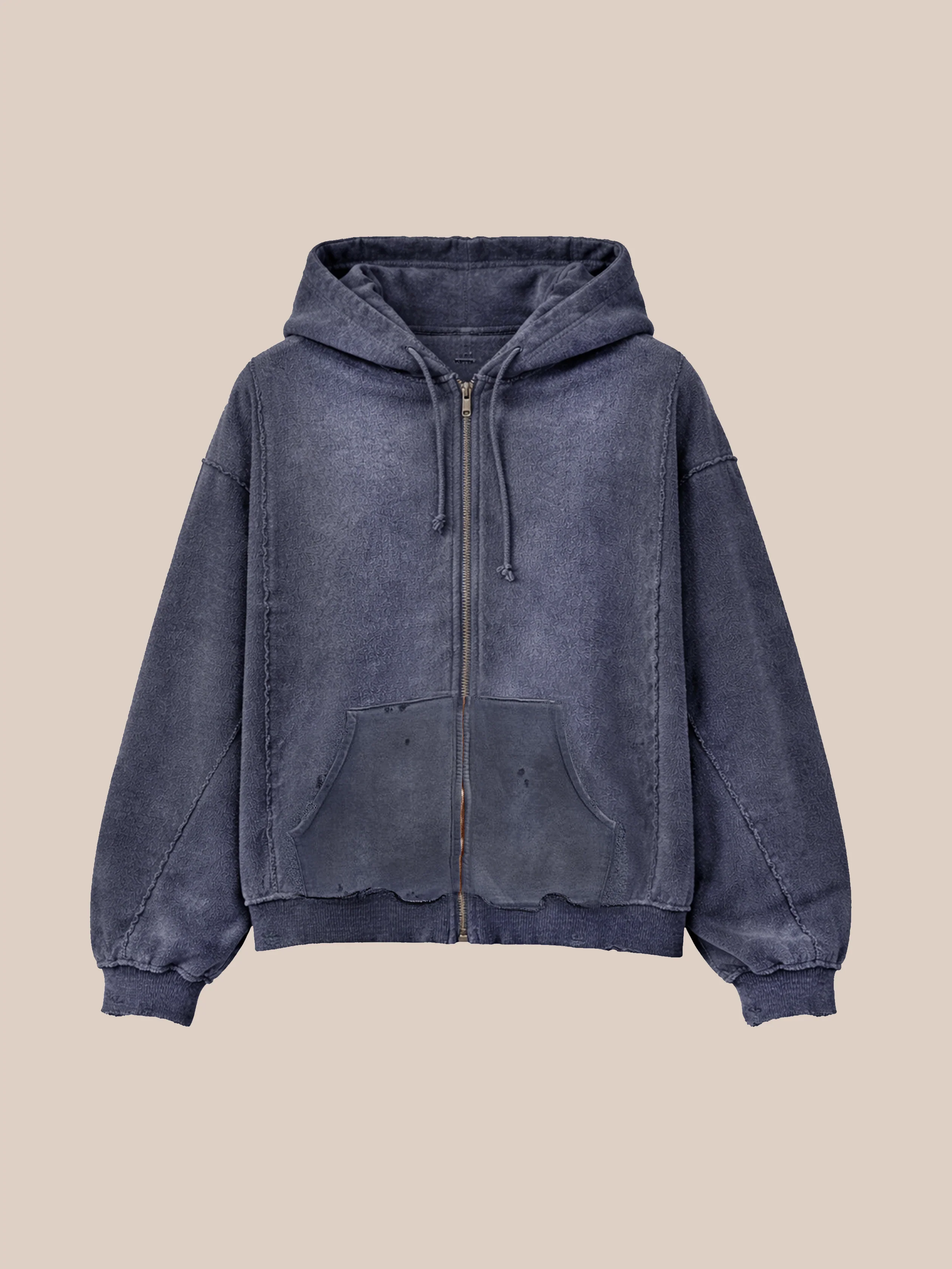 Inside Out Zip Up Hoodie