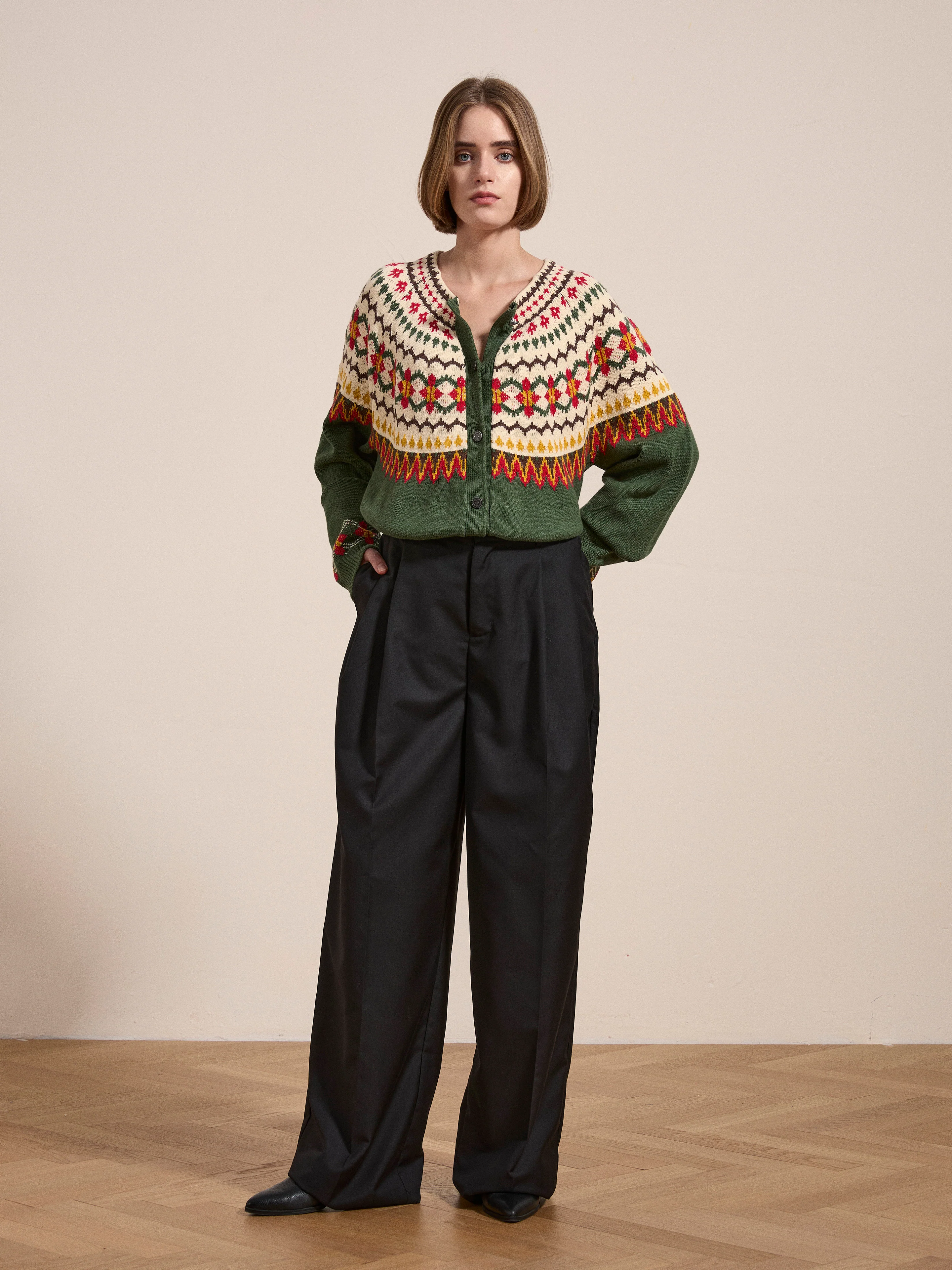 Jahan Isles Knit Cardigan - Image 3