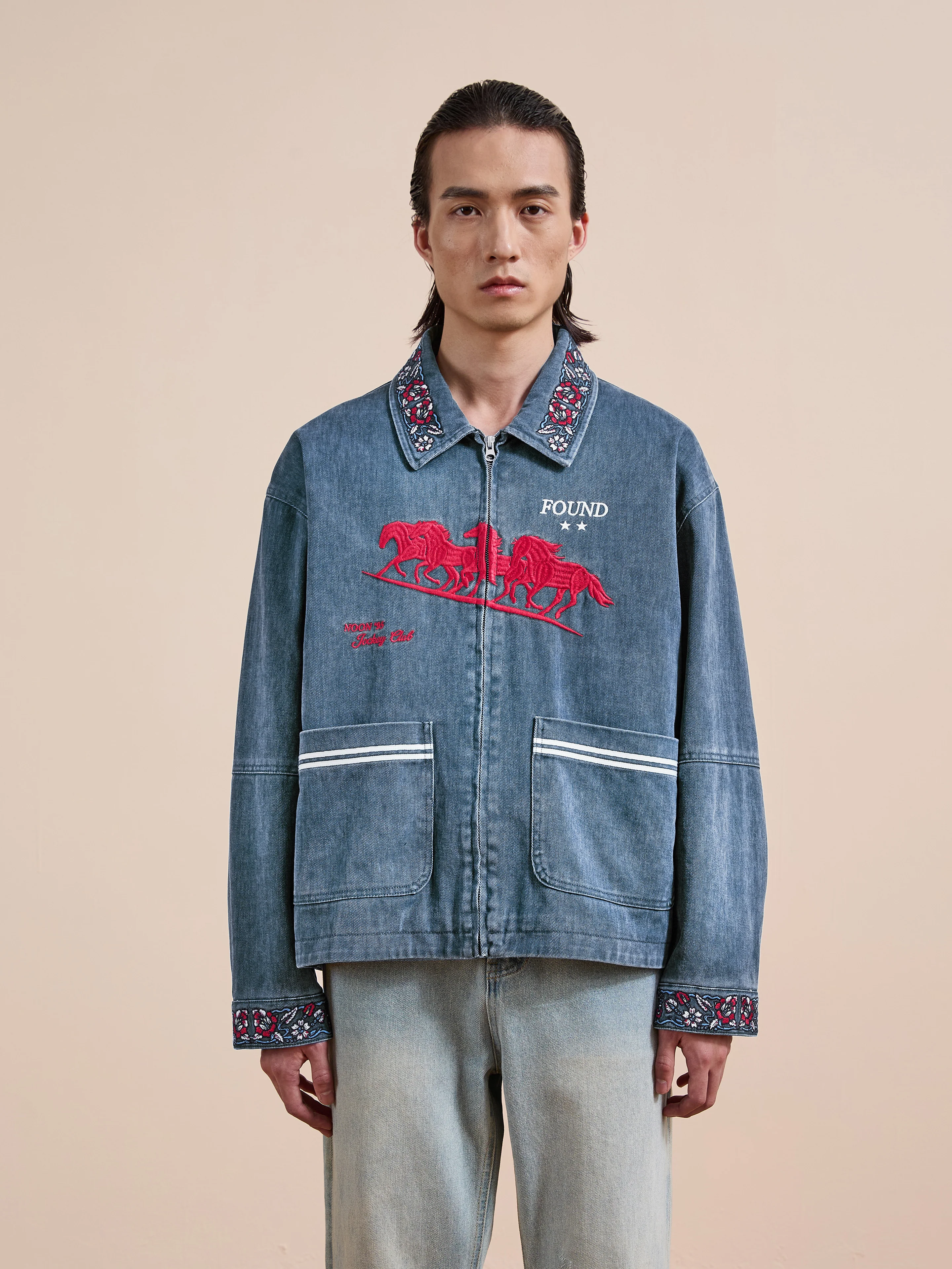 Jockey Club Embroidered Jacket
