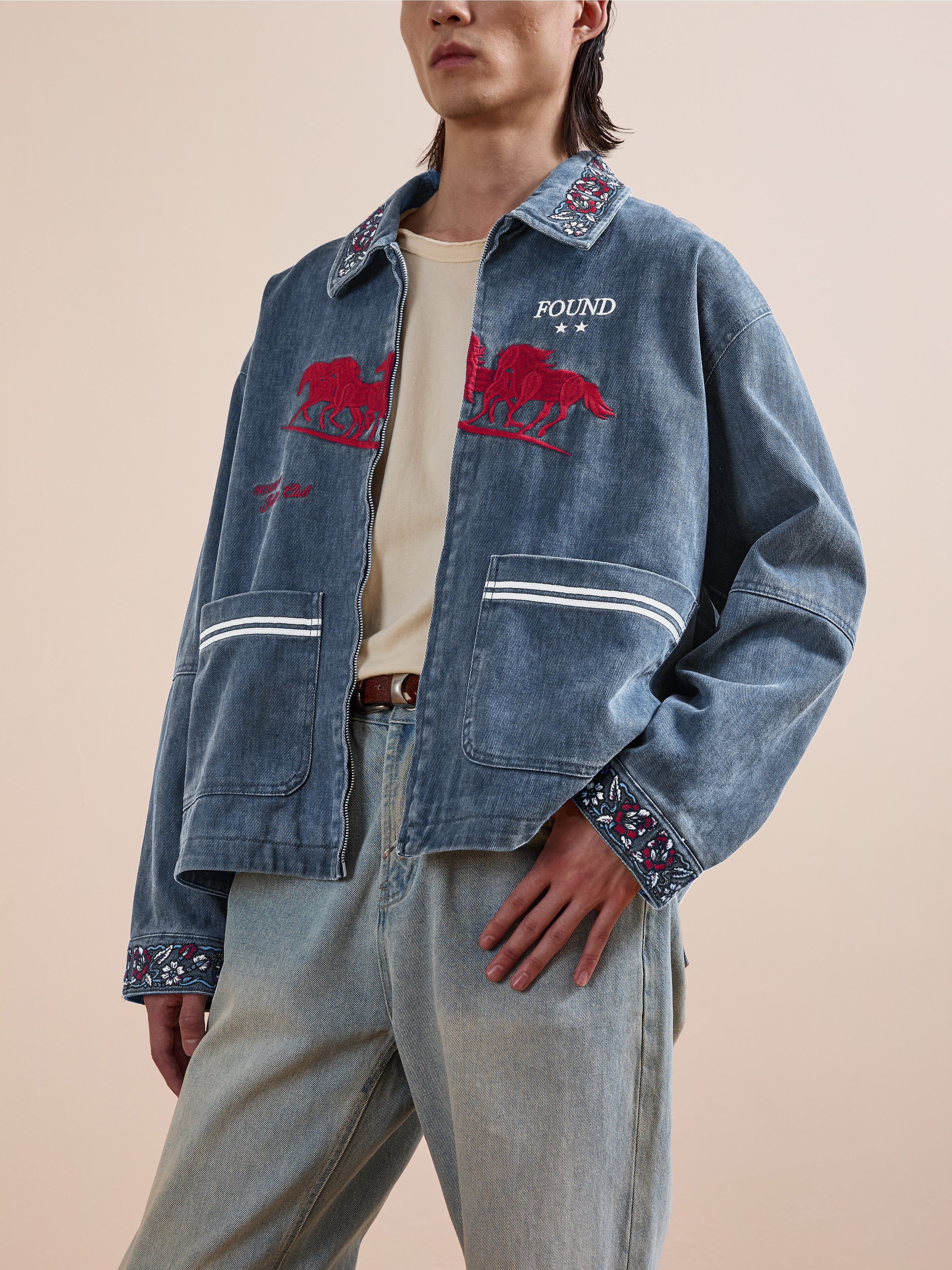 Jockey Club Embroidered Jacket - Image 3