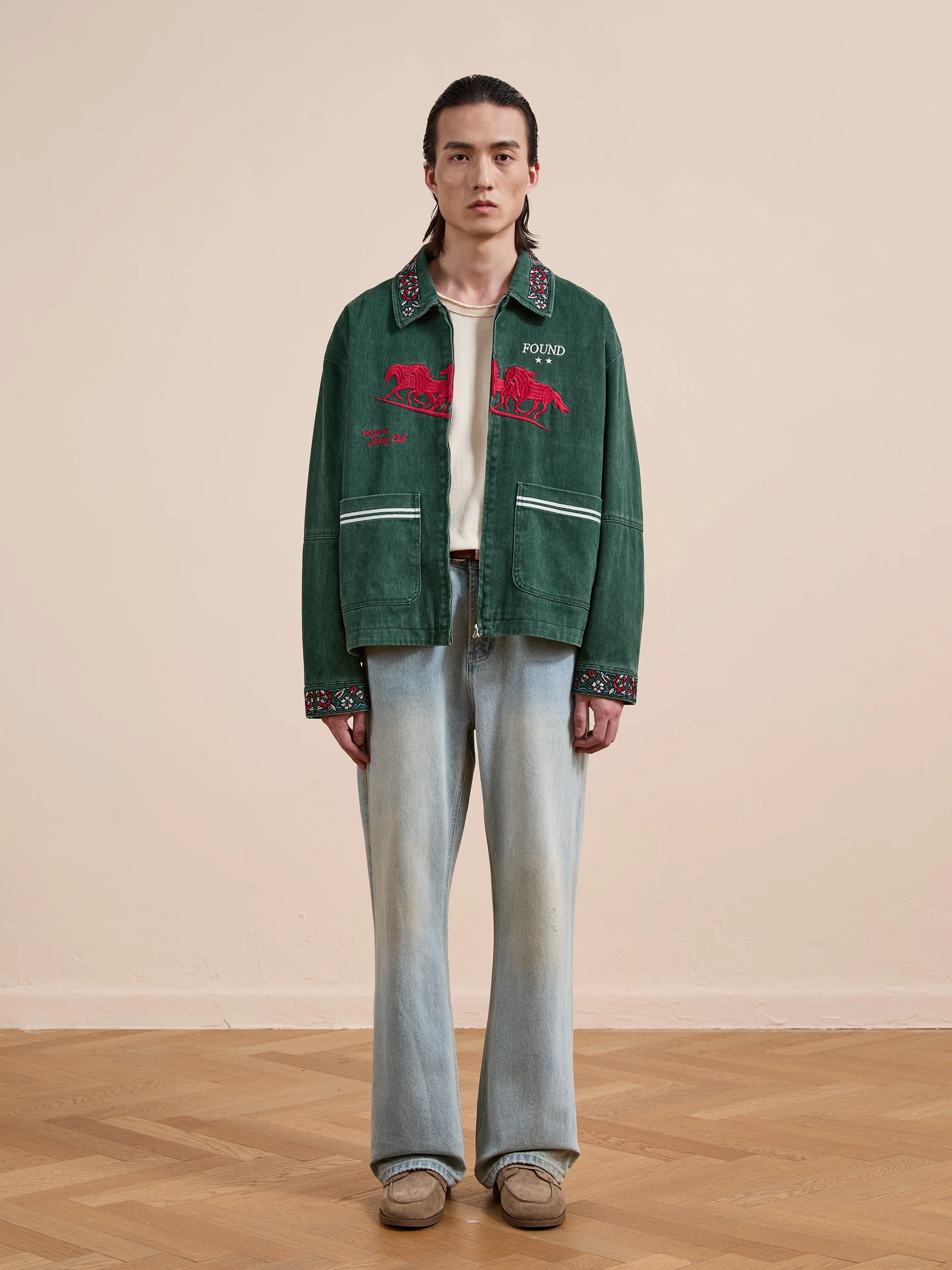 Jockey Club Embroidered Jacket - Image 12