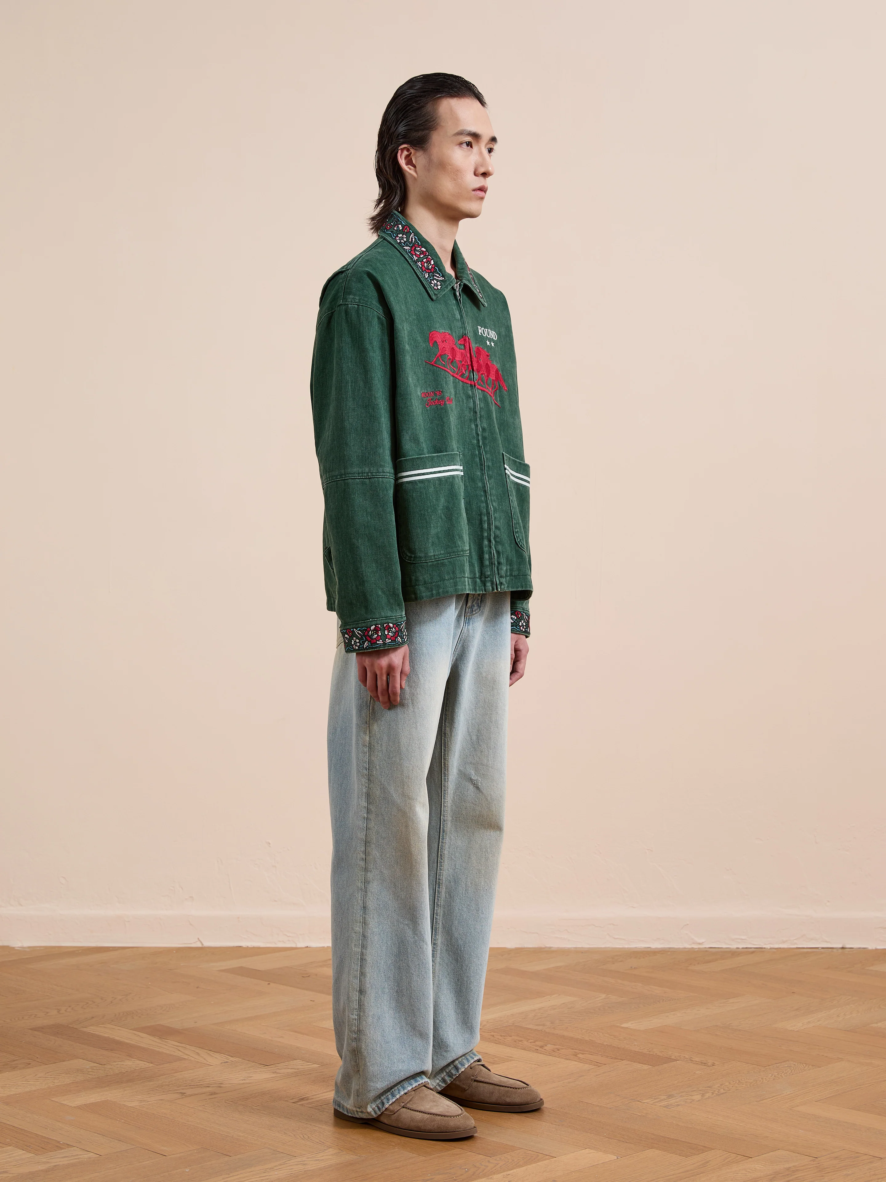 Jockey Club Embroidered Jacket - Image 14