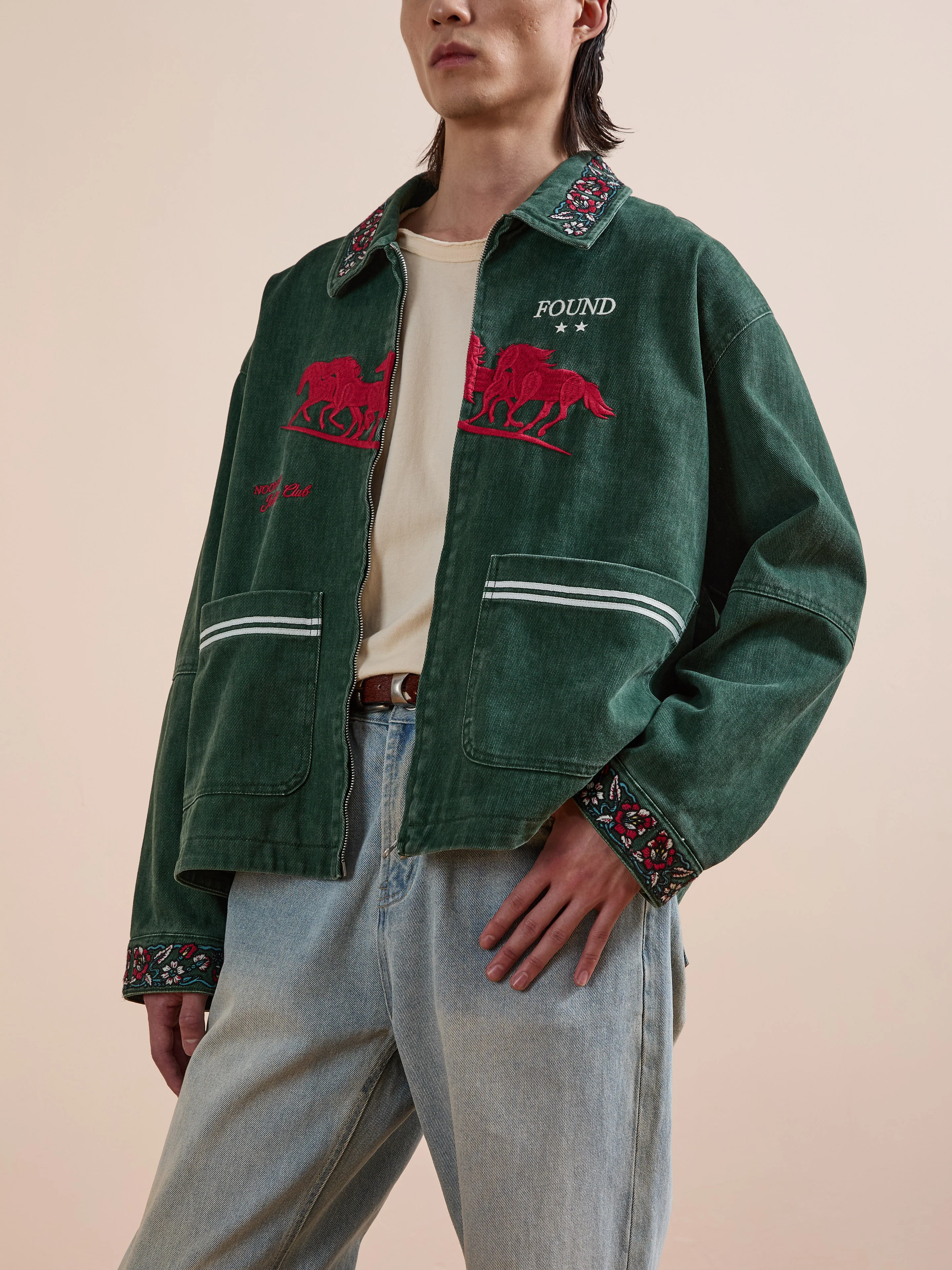 Jockey Club Embroidered Jacket - Image 3