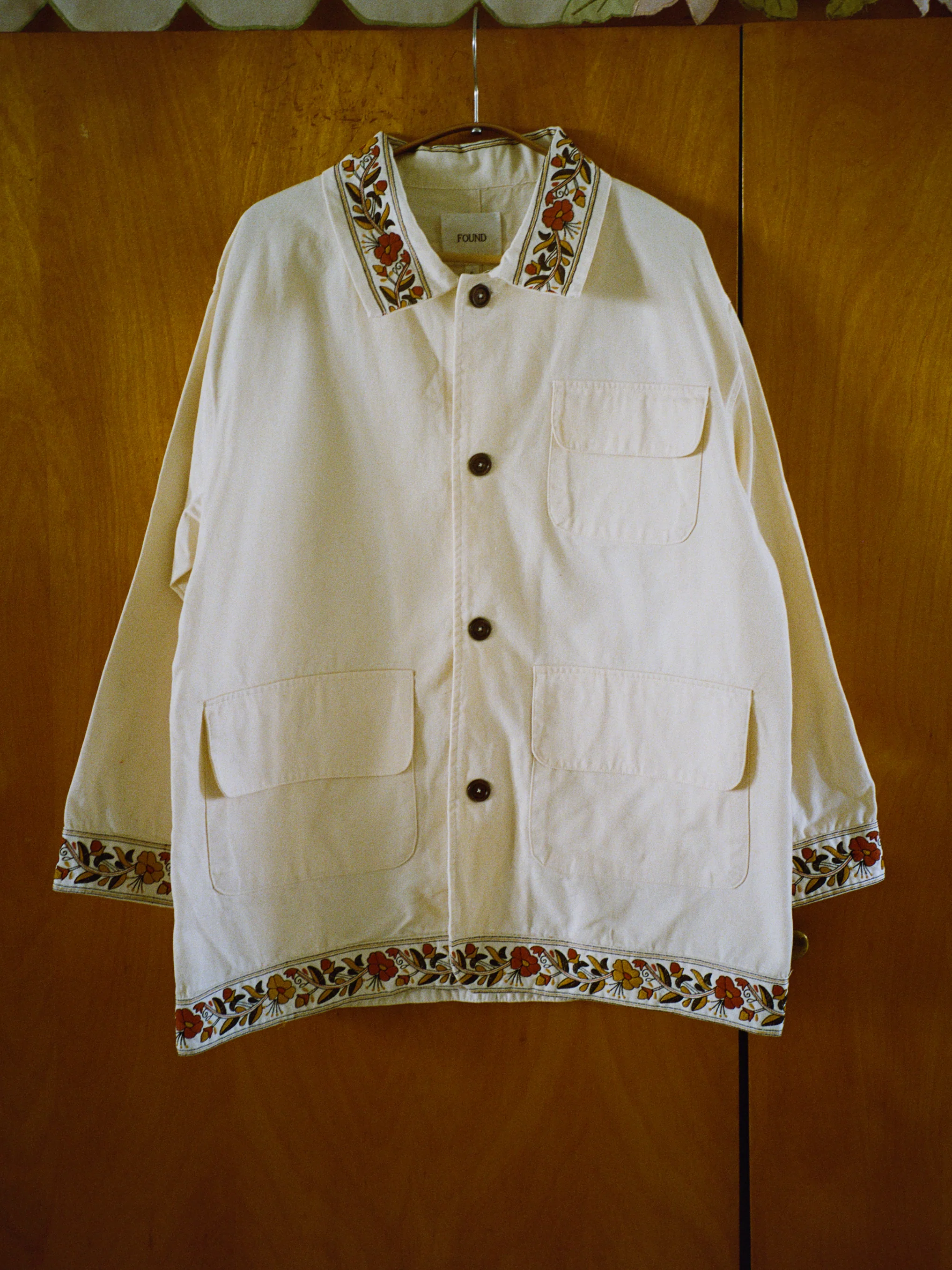Kantha Floral Work Jacket - Image 8