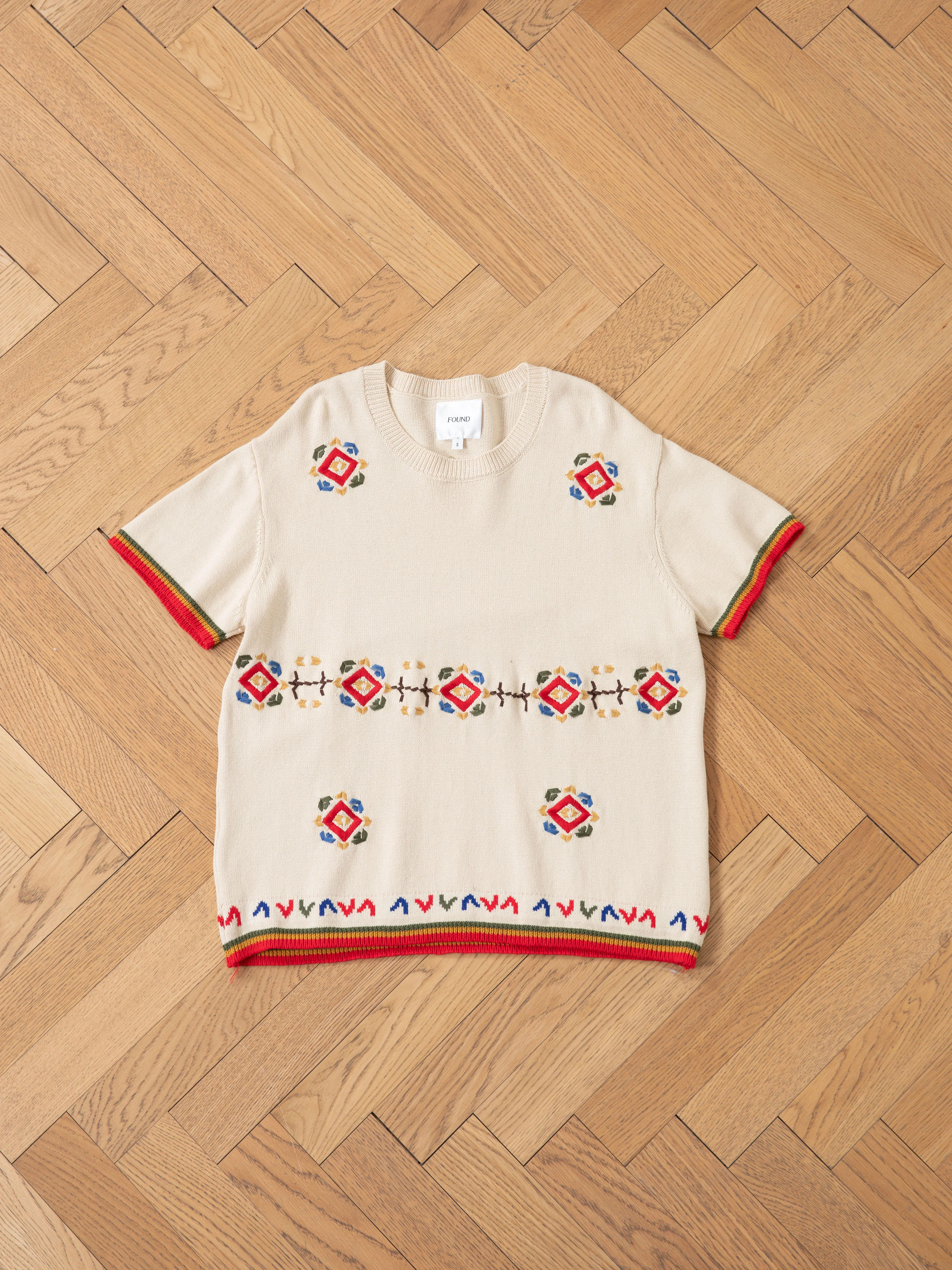 Knit Flower Petal Tee - Image 11