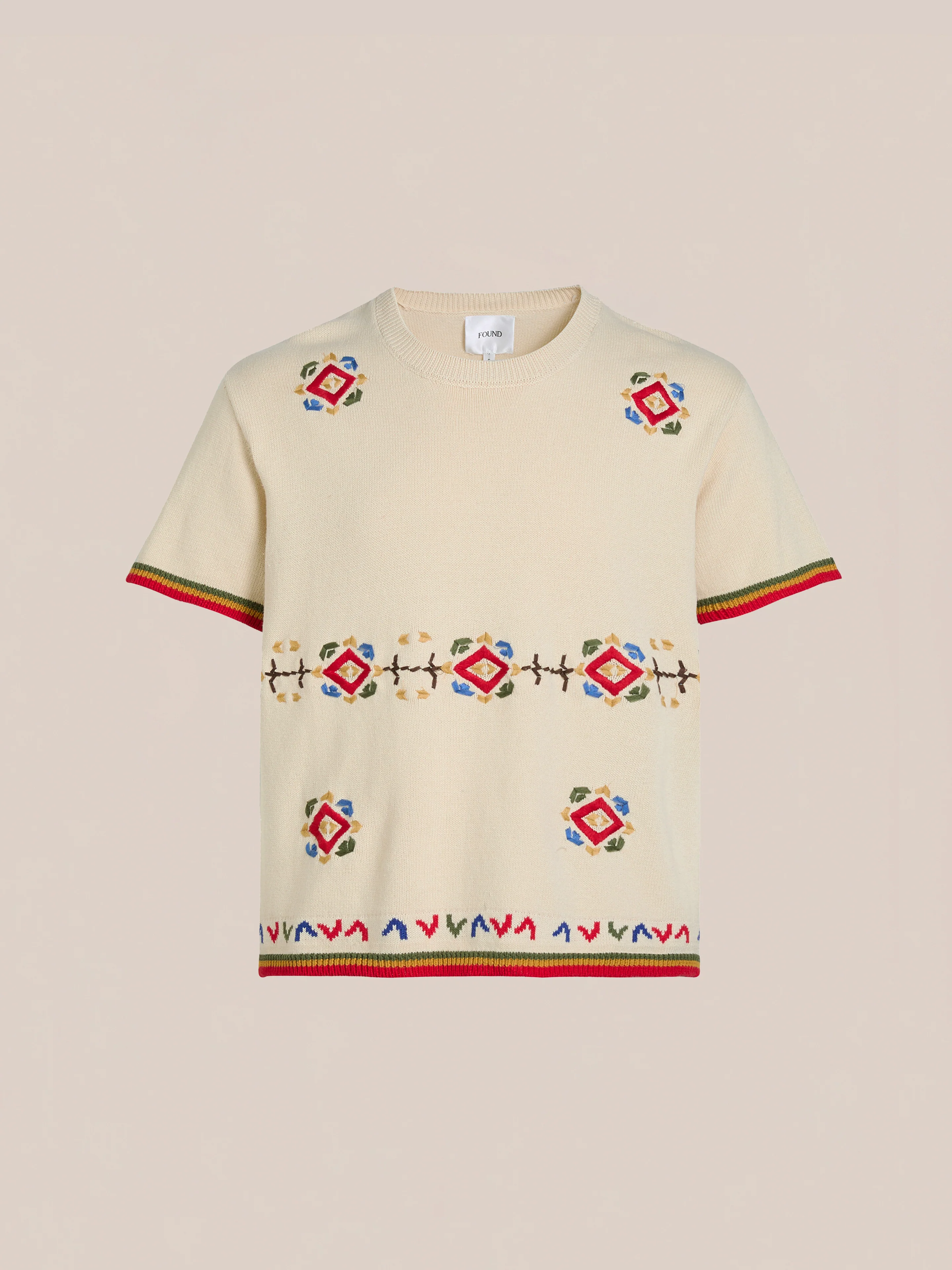 Knit Flower Petal Tee - Image 5