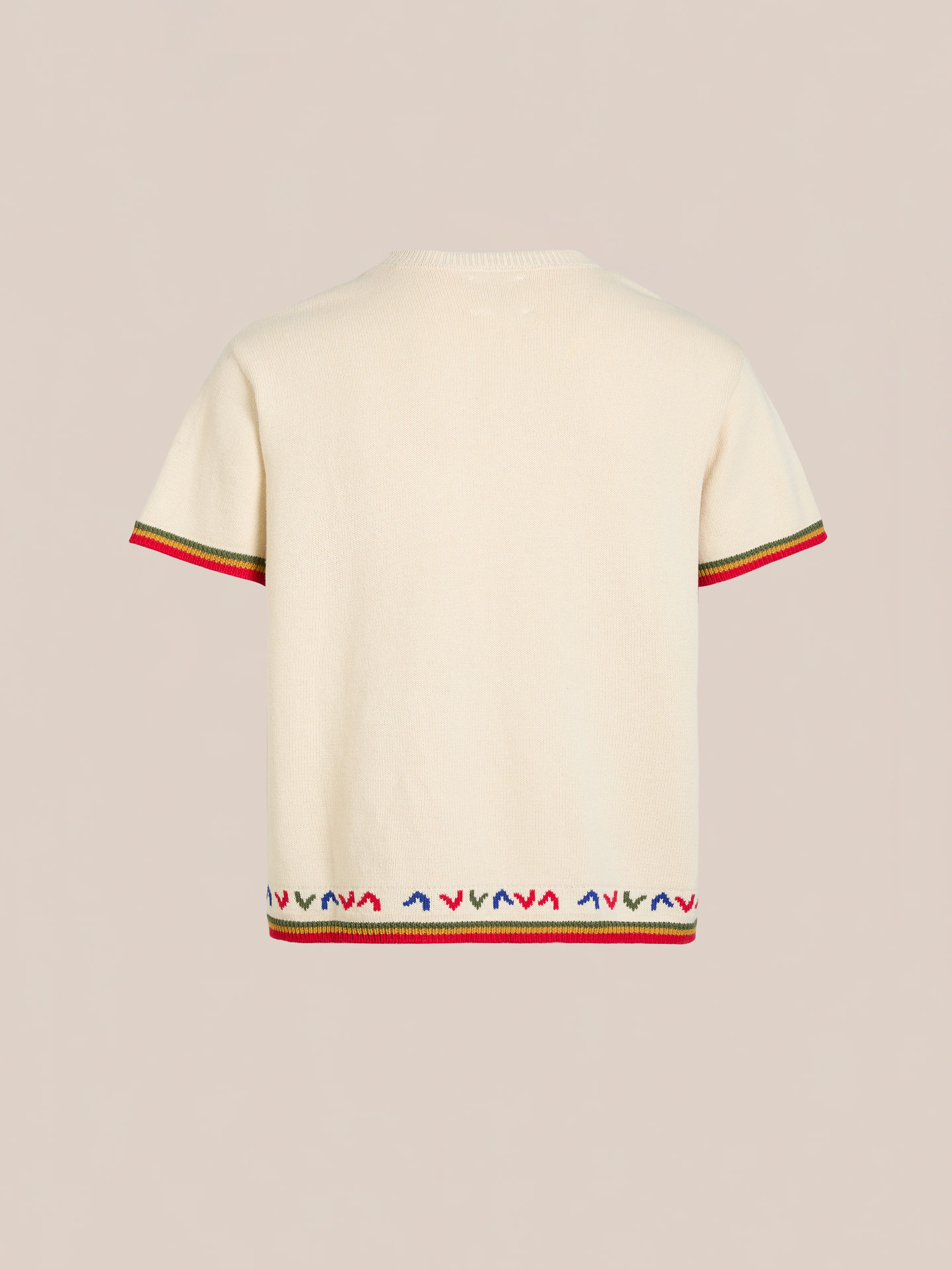 Knit Flower Petal Tee - Image 6
