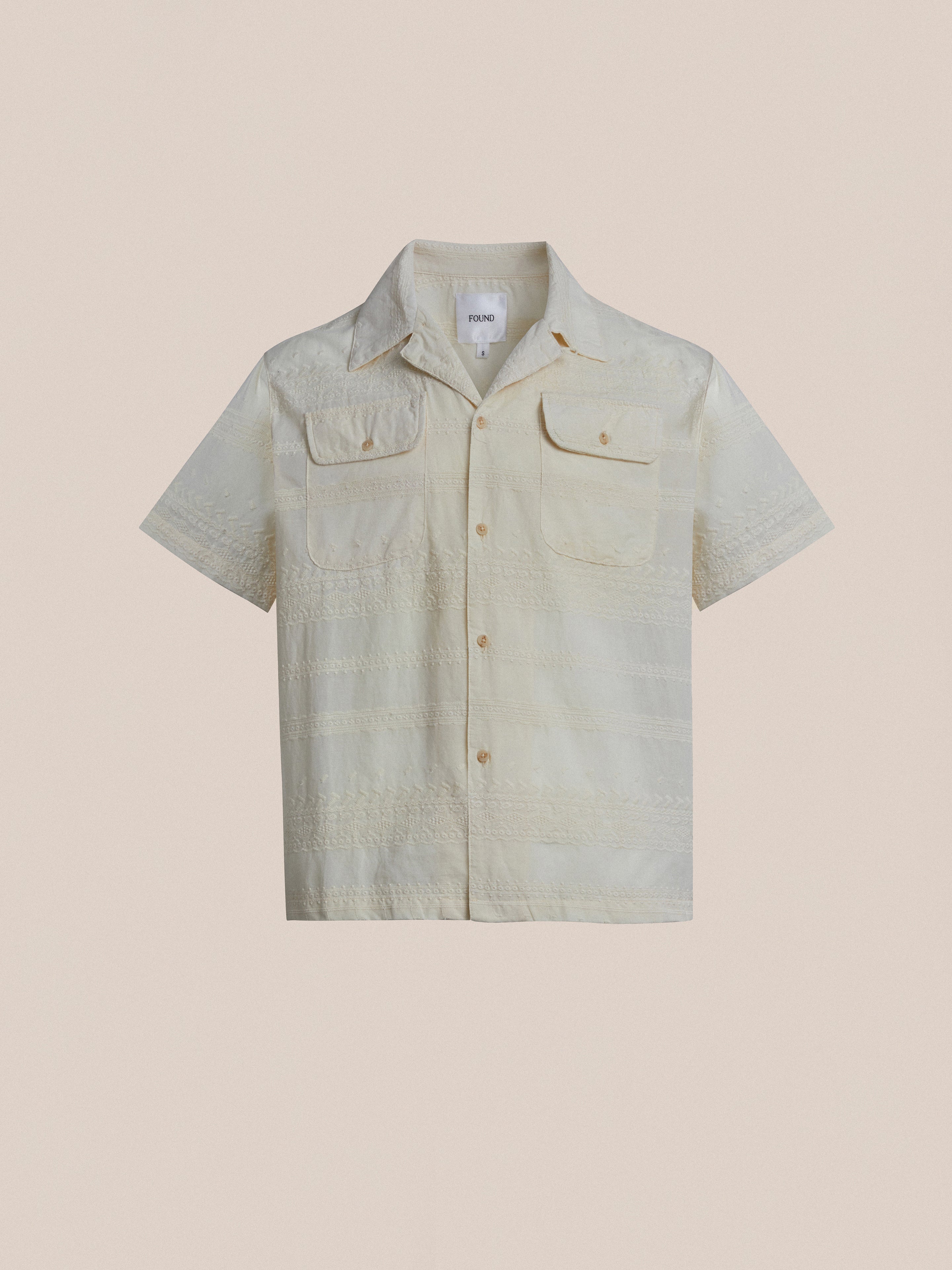 Lace SS Camp Shirt - Image 5