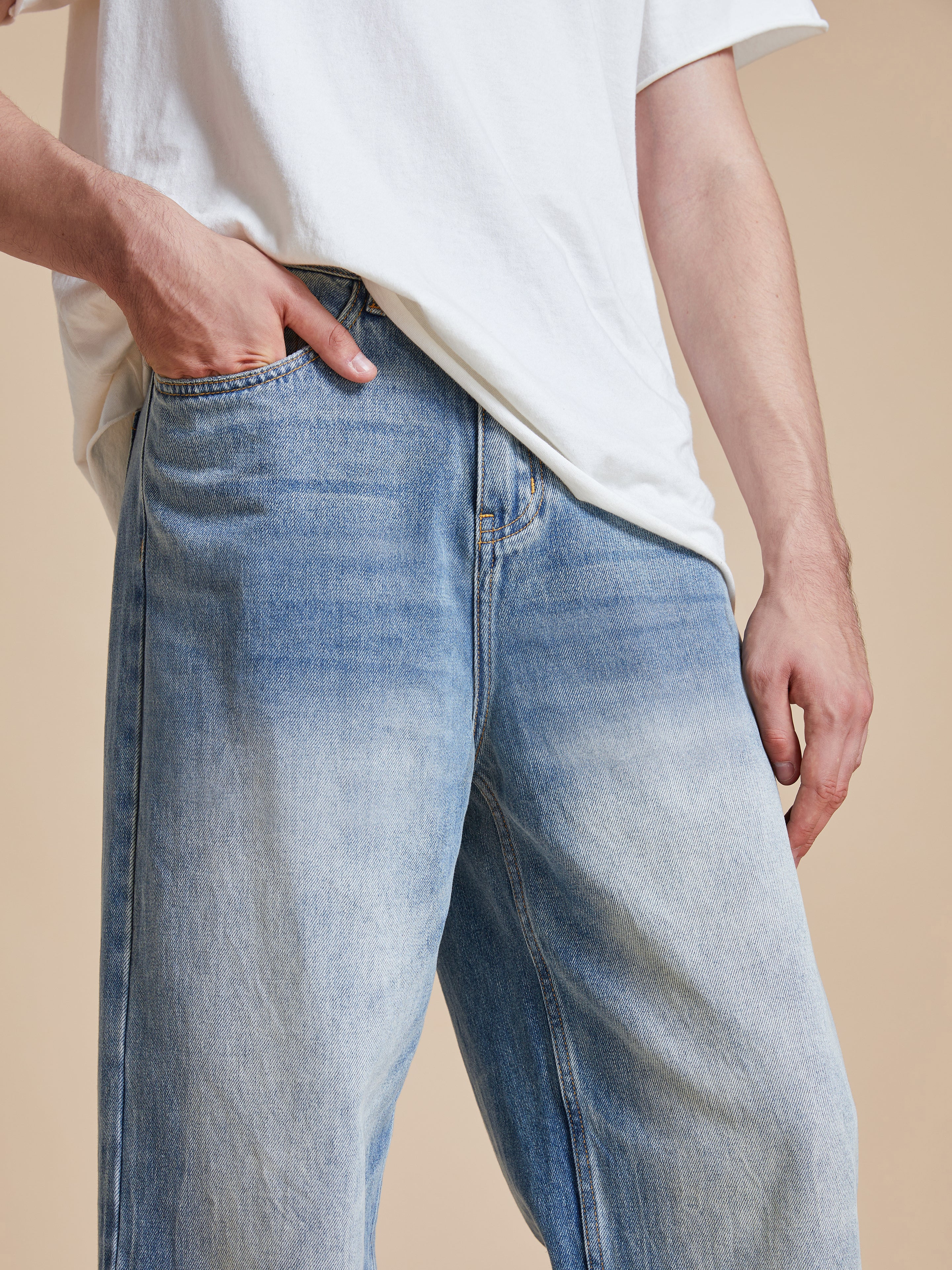 Lacy Baggy Jeans - Image 4