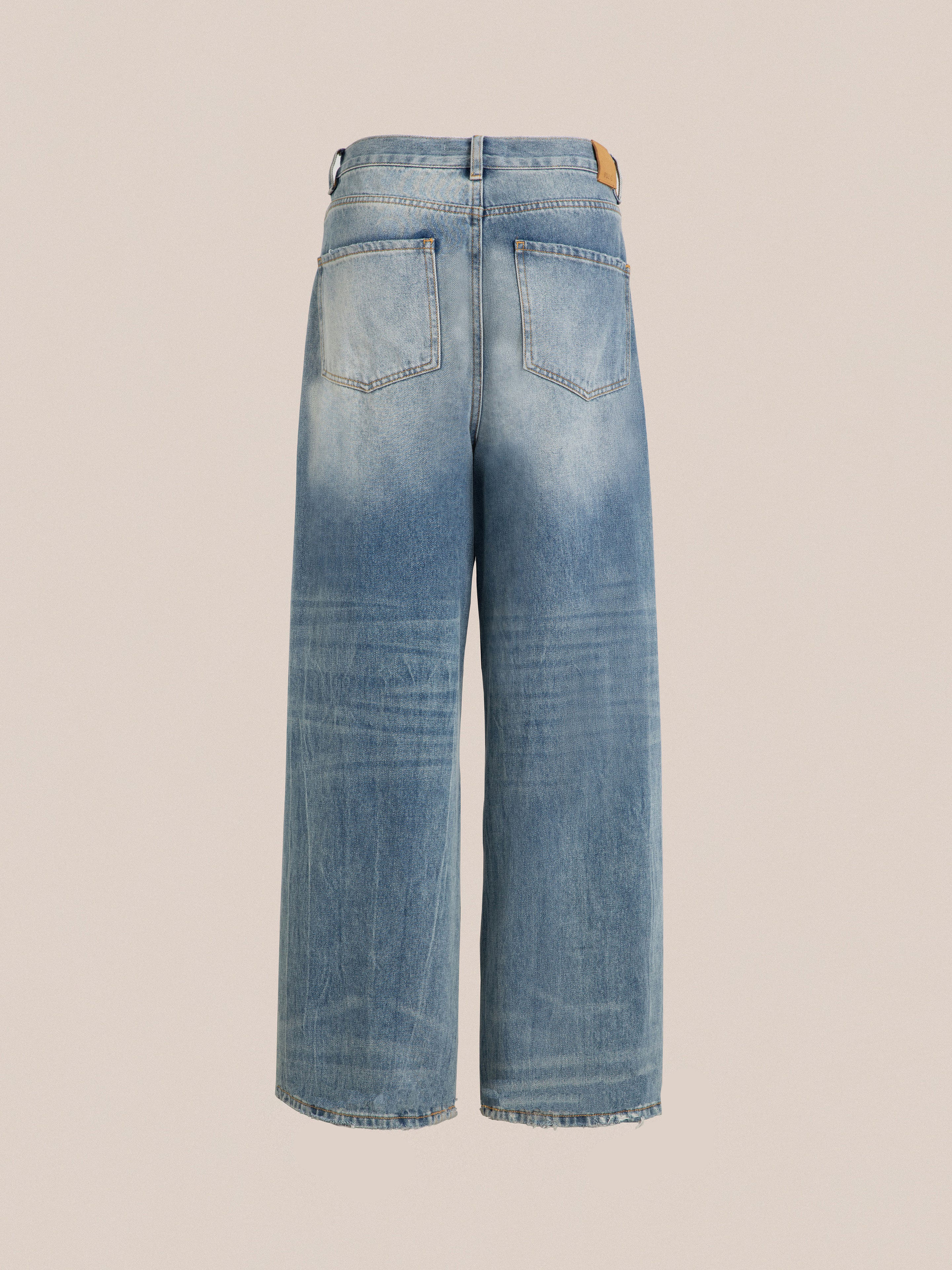 Lacy Baggy Jeans - Image 8