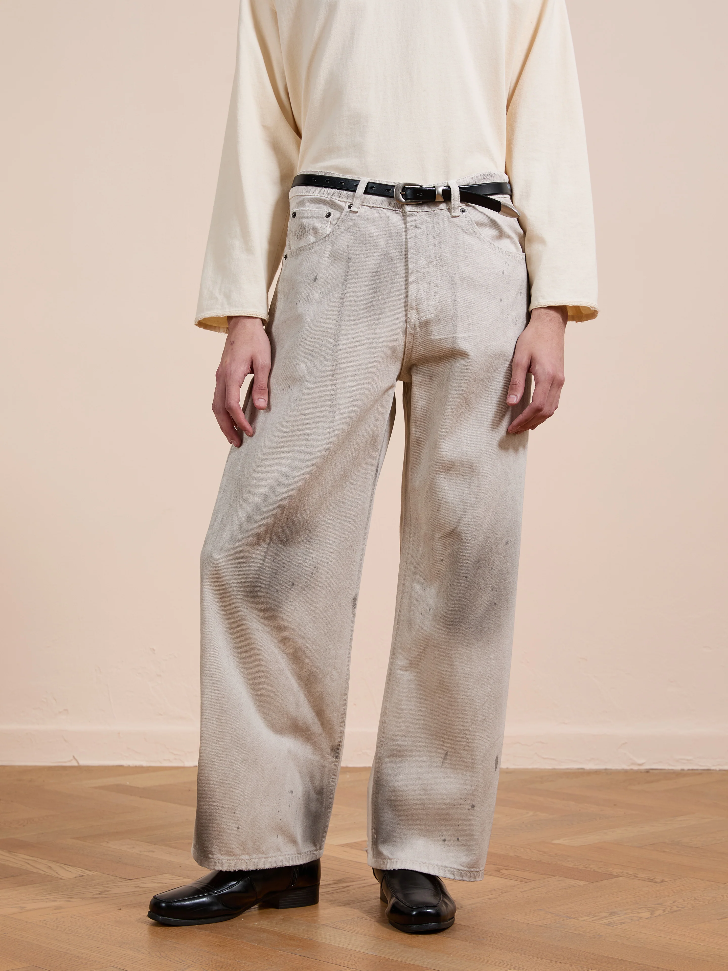 Lacy Baggy Jeans - Image 10
