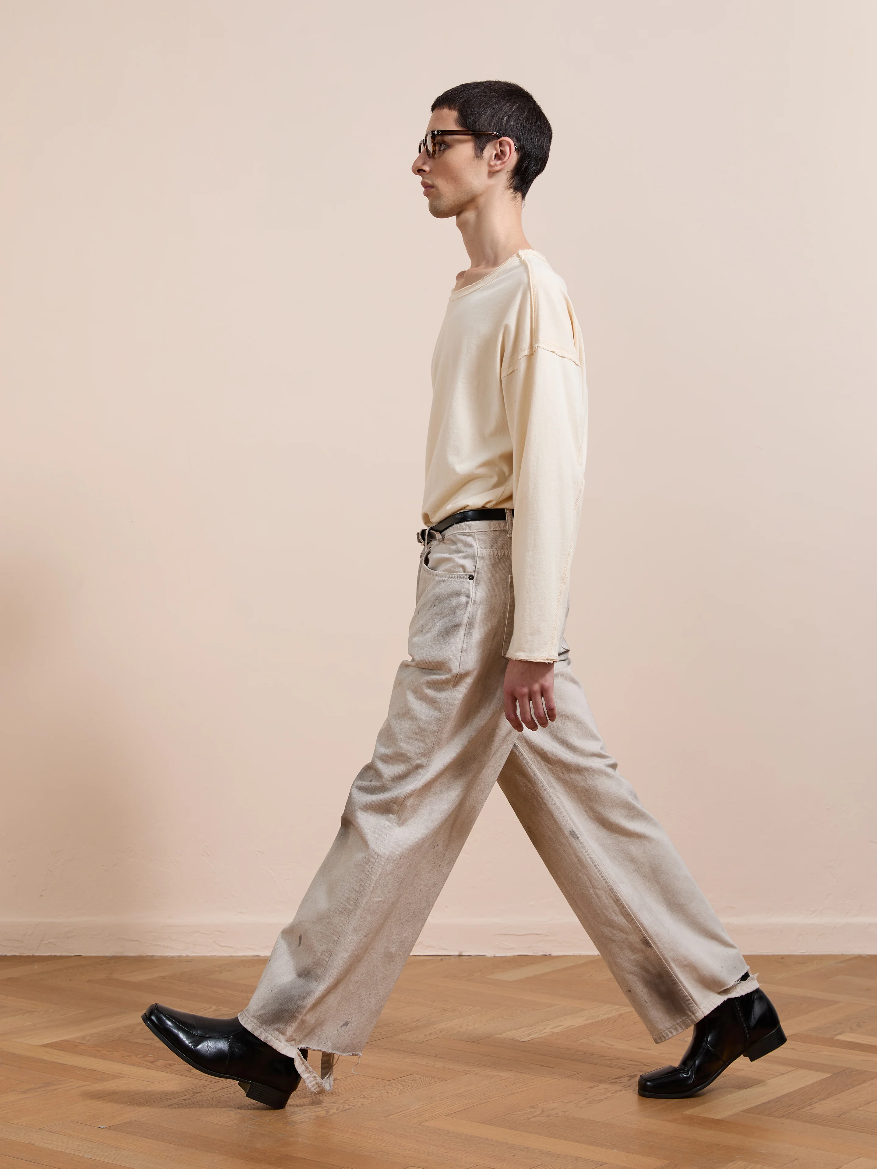 Lacy Baggy Jeans - Image 8