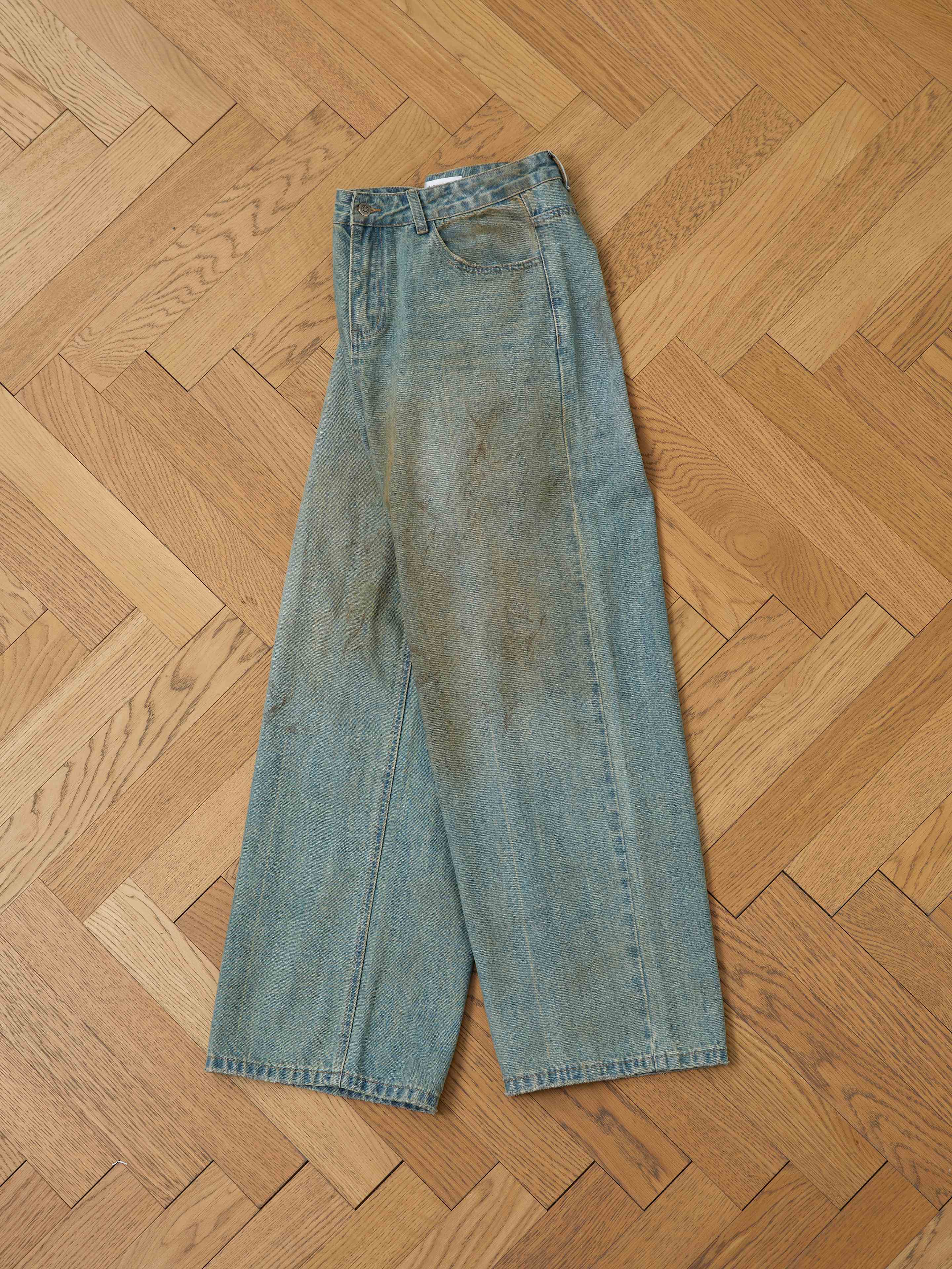 Lacy Baggy Jeans - Image 6