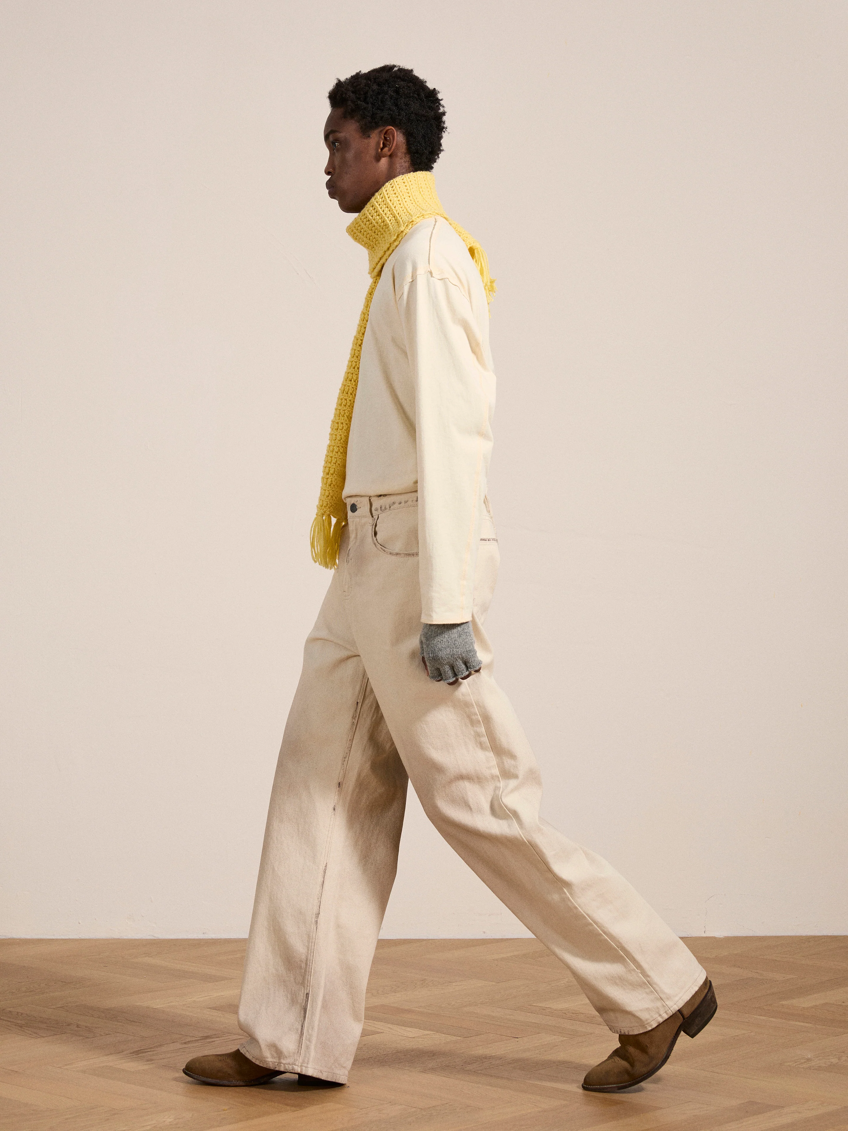 Lacy Baggy Jeans - Image 4