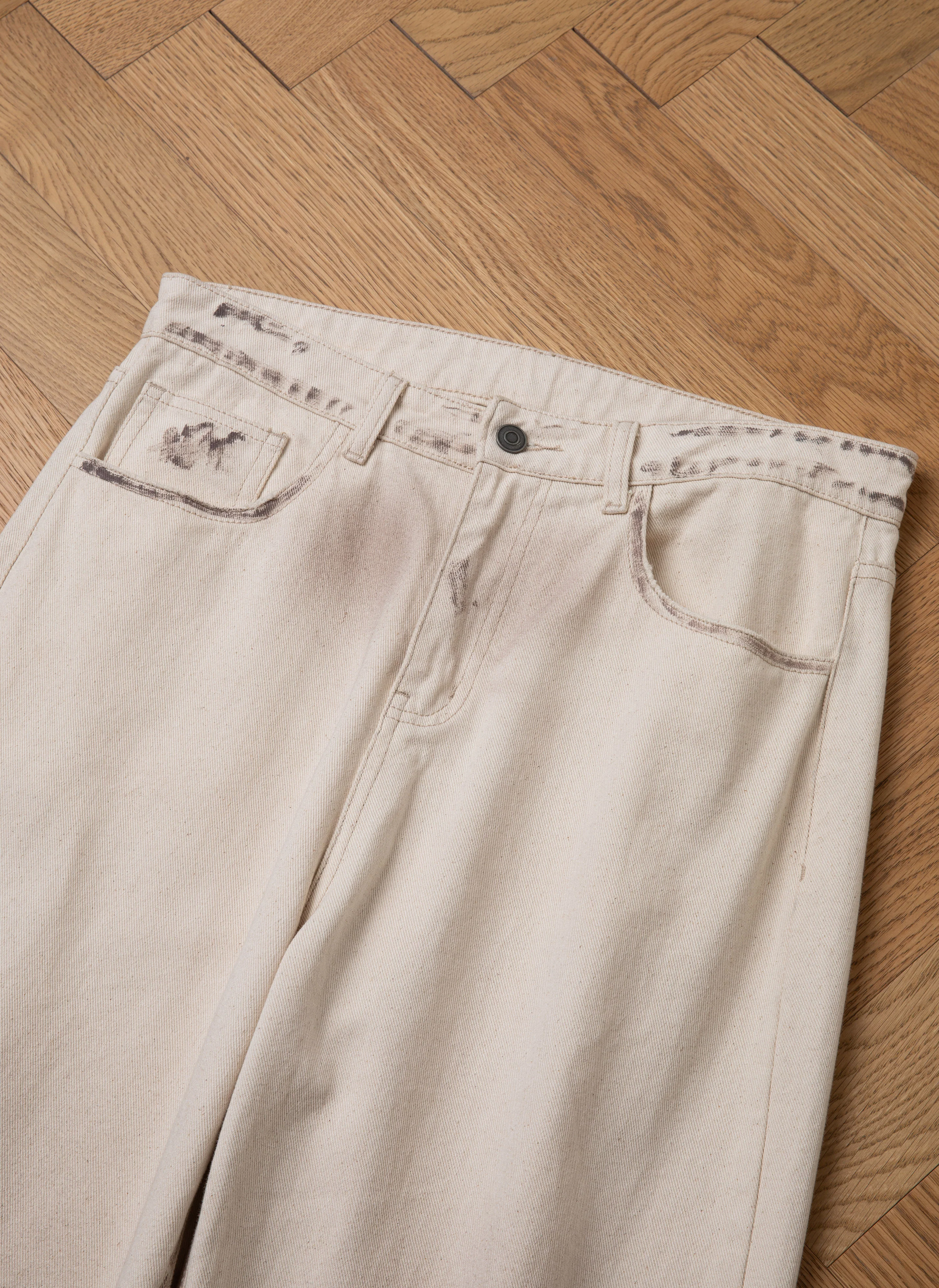 Lacy Baggy Jeans - Image 8