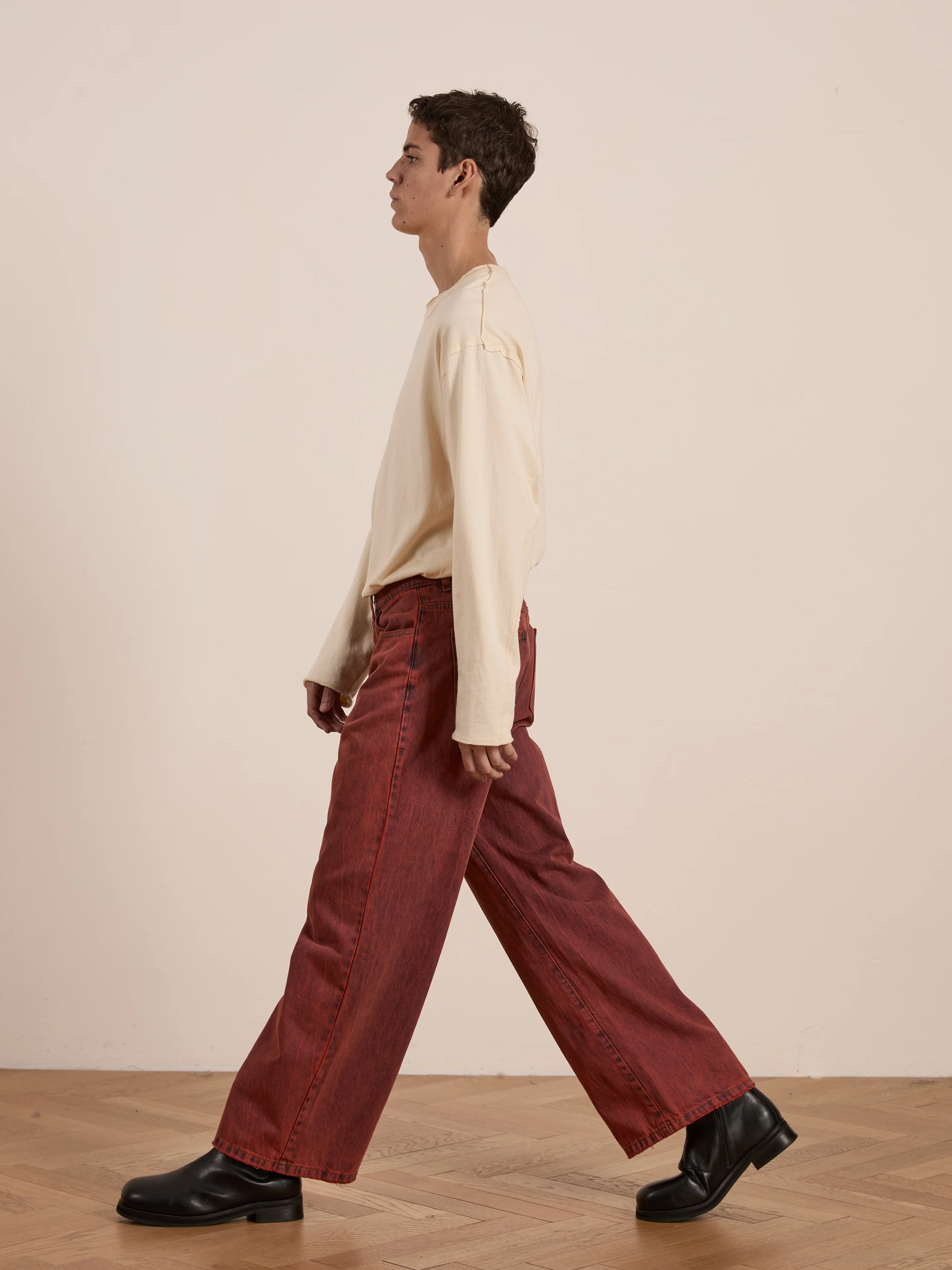 Lacy Baggy Jeans - Image 11