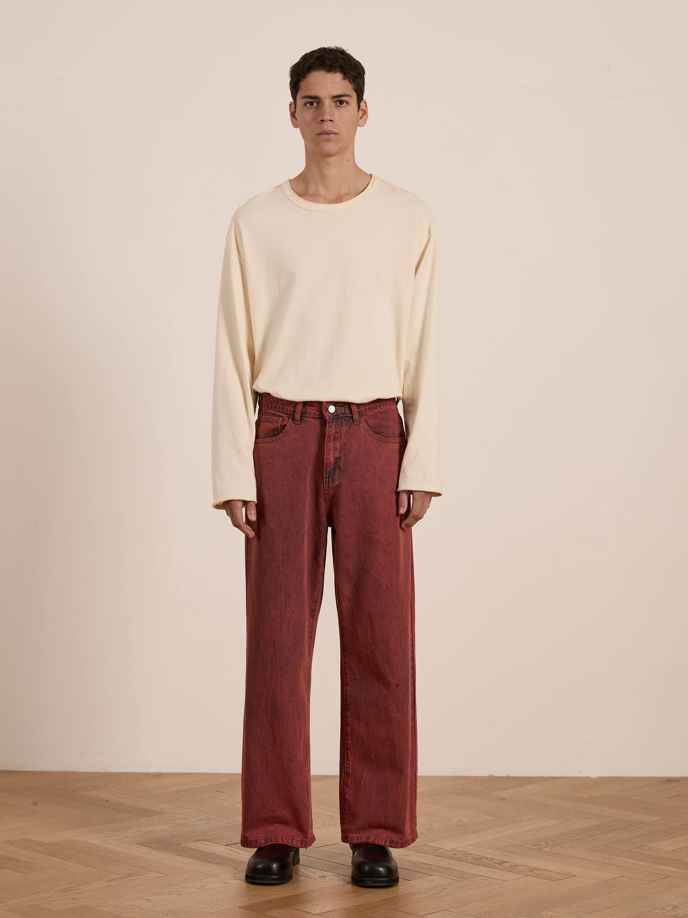 Lacy Baggy Jeans - Image 4