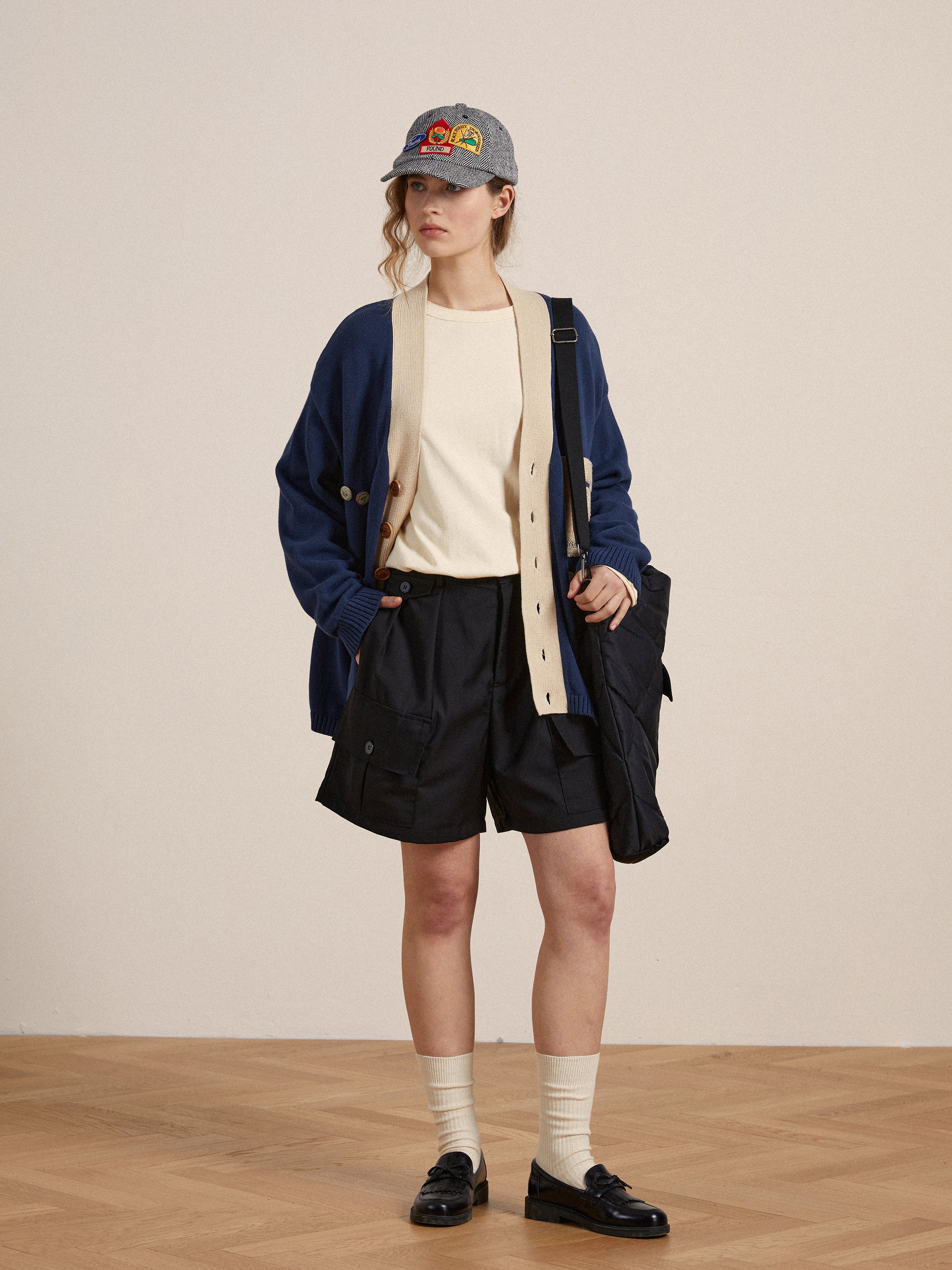 Laleh Varsity Contrast Cardigan - Image 3
