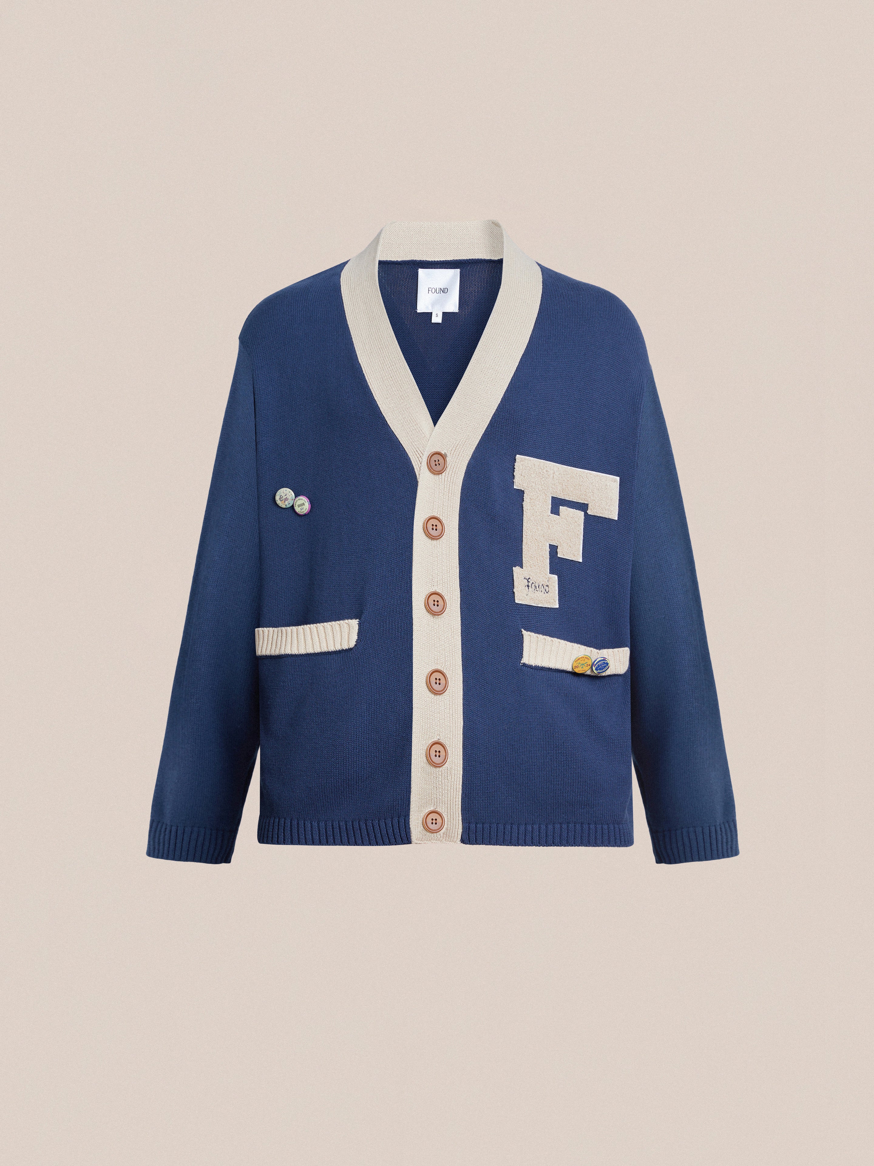 Laleh Varsity Contrast Cardigan - Image 5