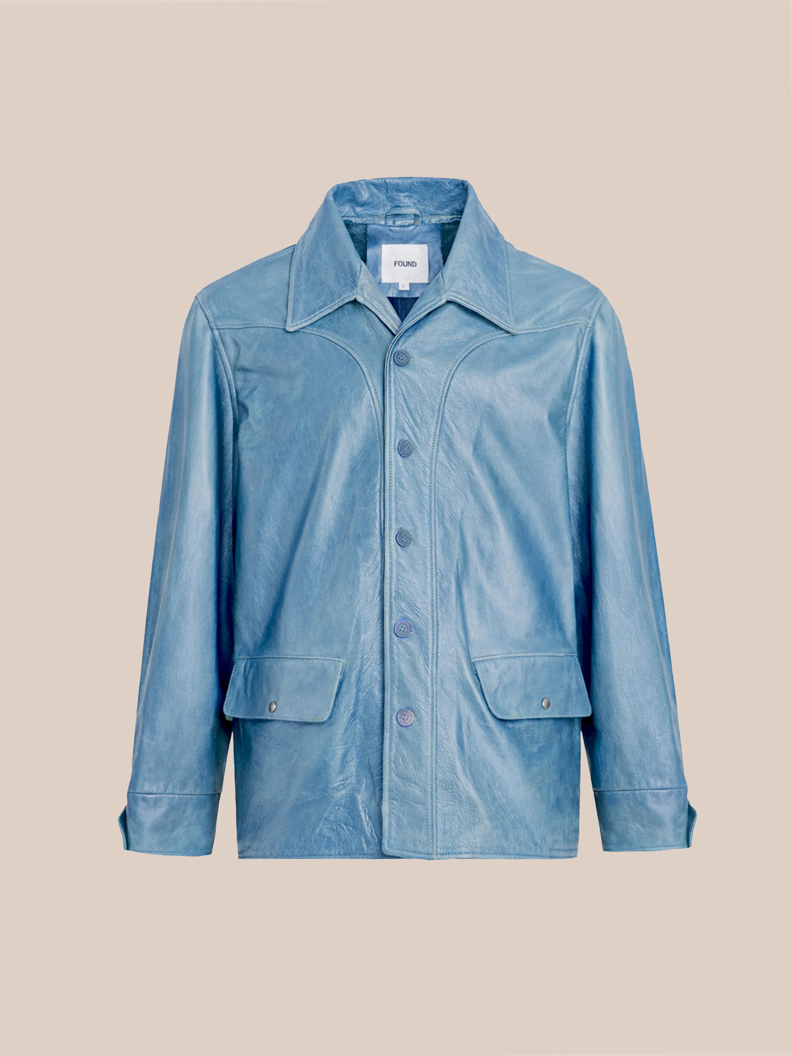 Leather Field Jacket