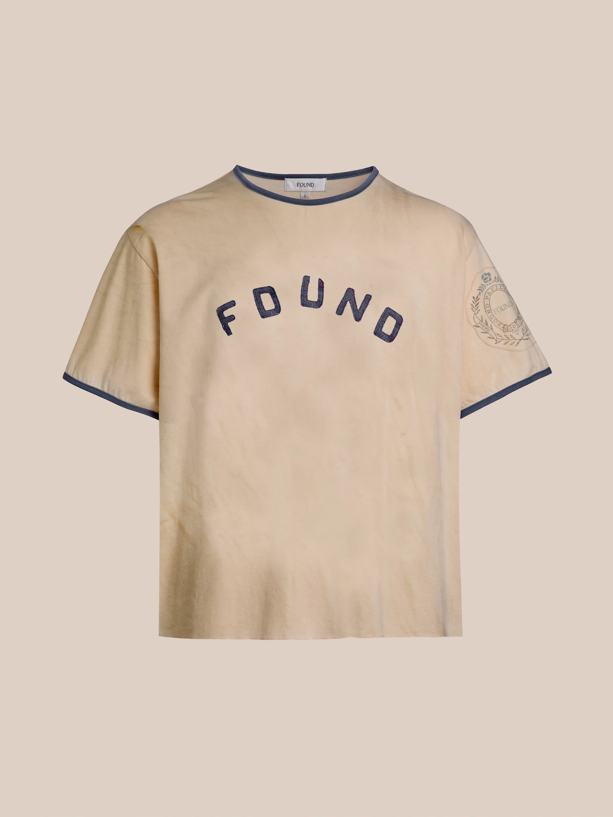 Logo Felt Patch Ringer Tee