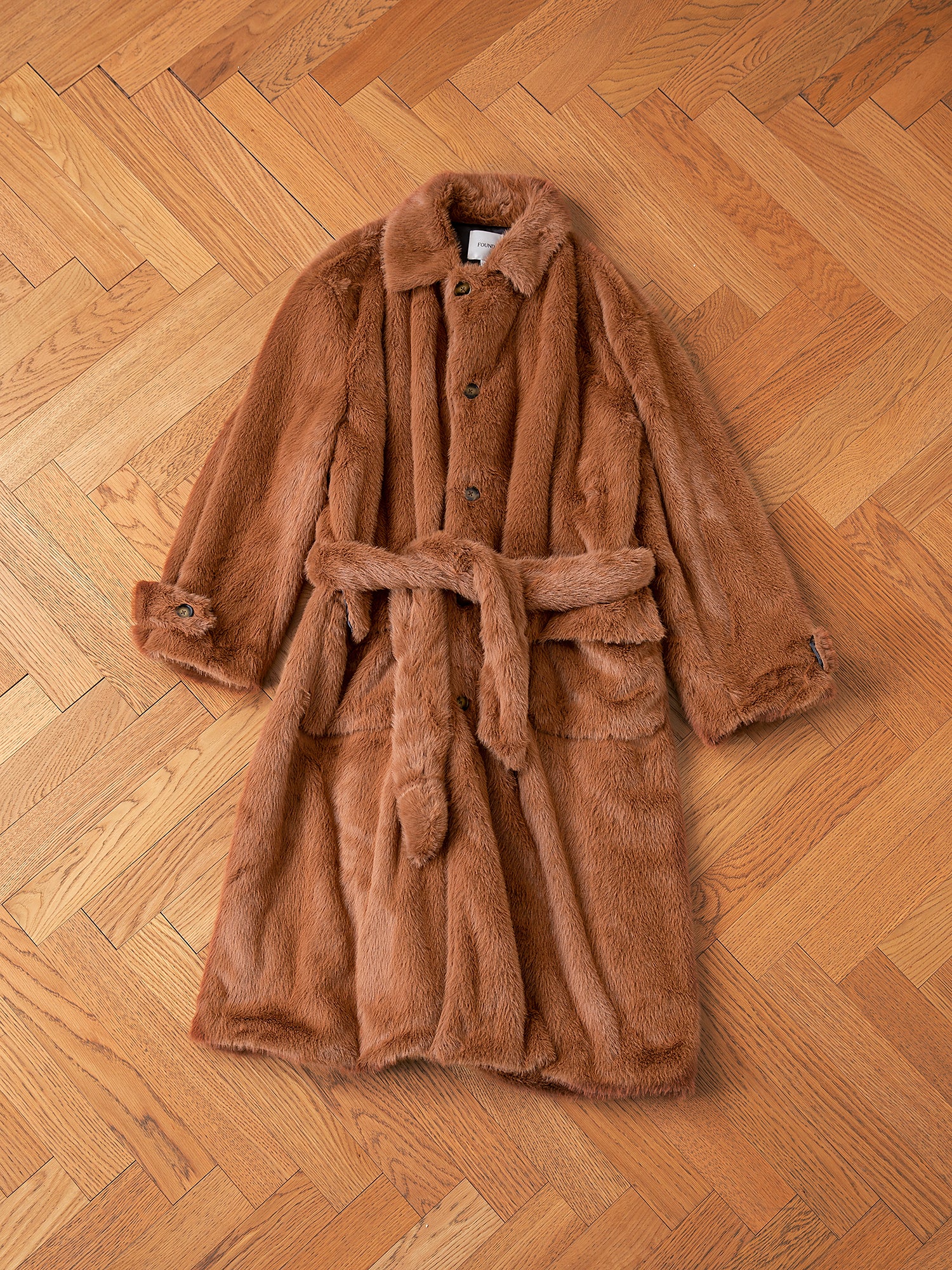 Long Faux Fur Coat - Image 12