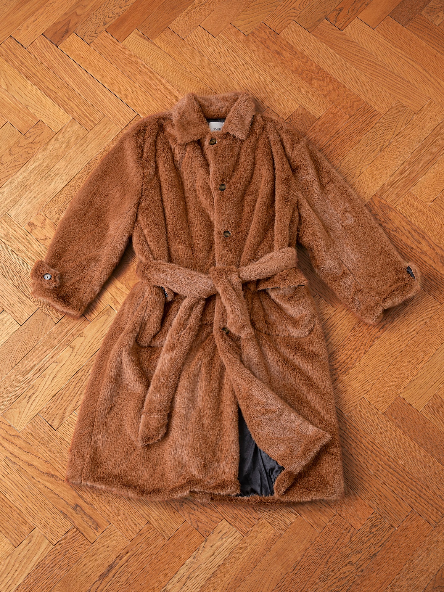 Long Faux Fur Coat - Image 13