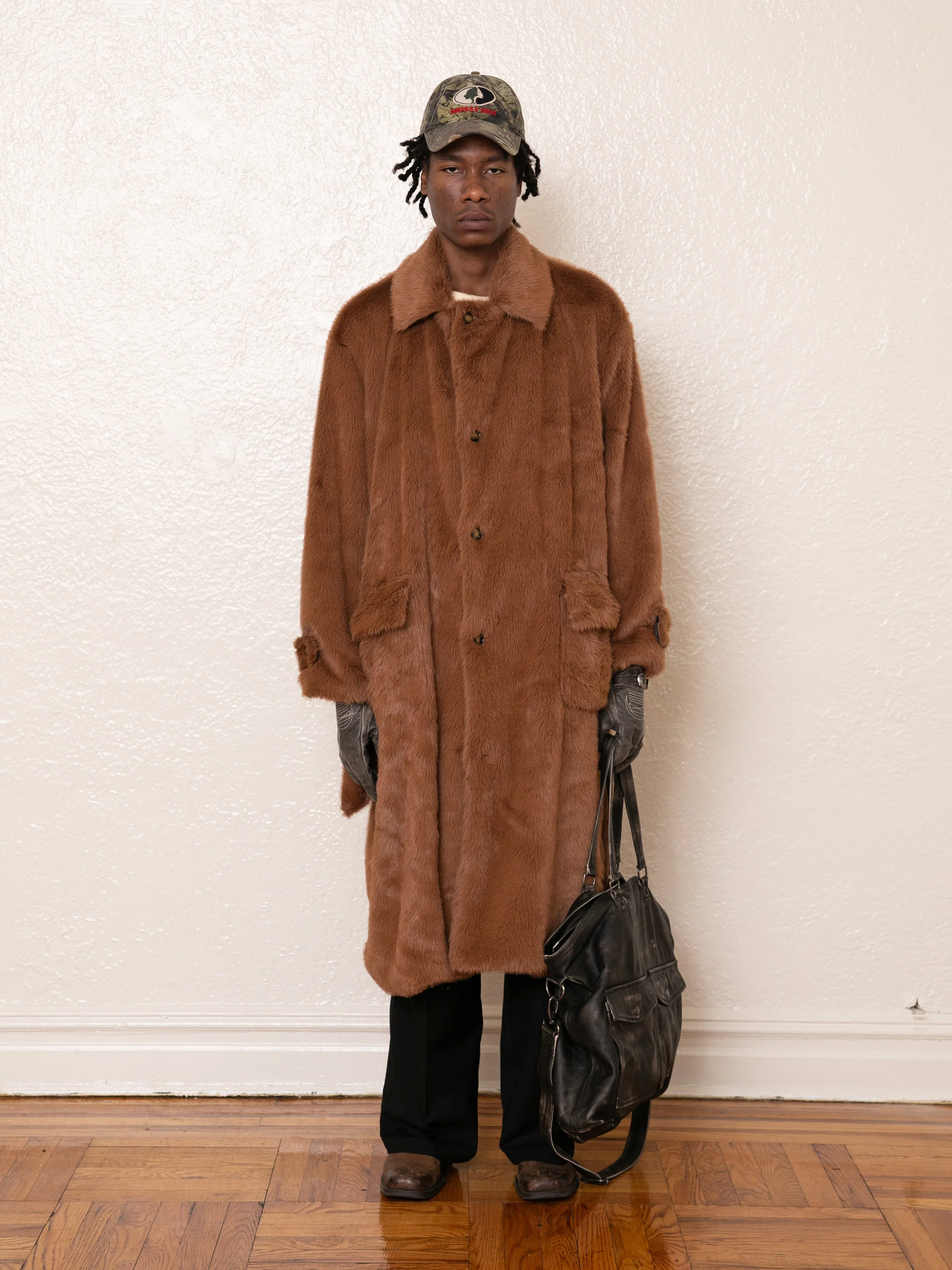 Long Faux Fur Coat - Image 2