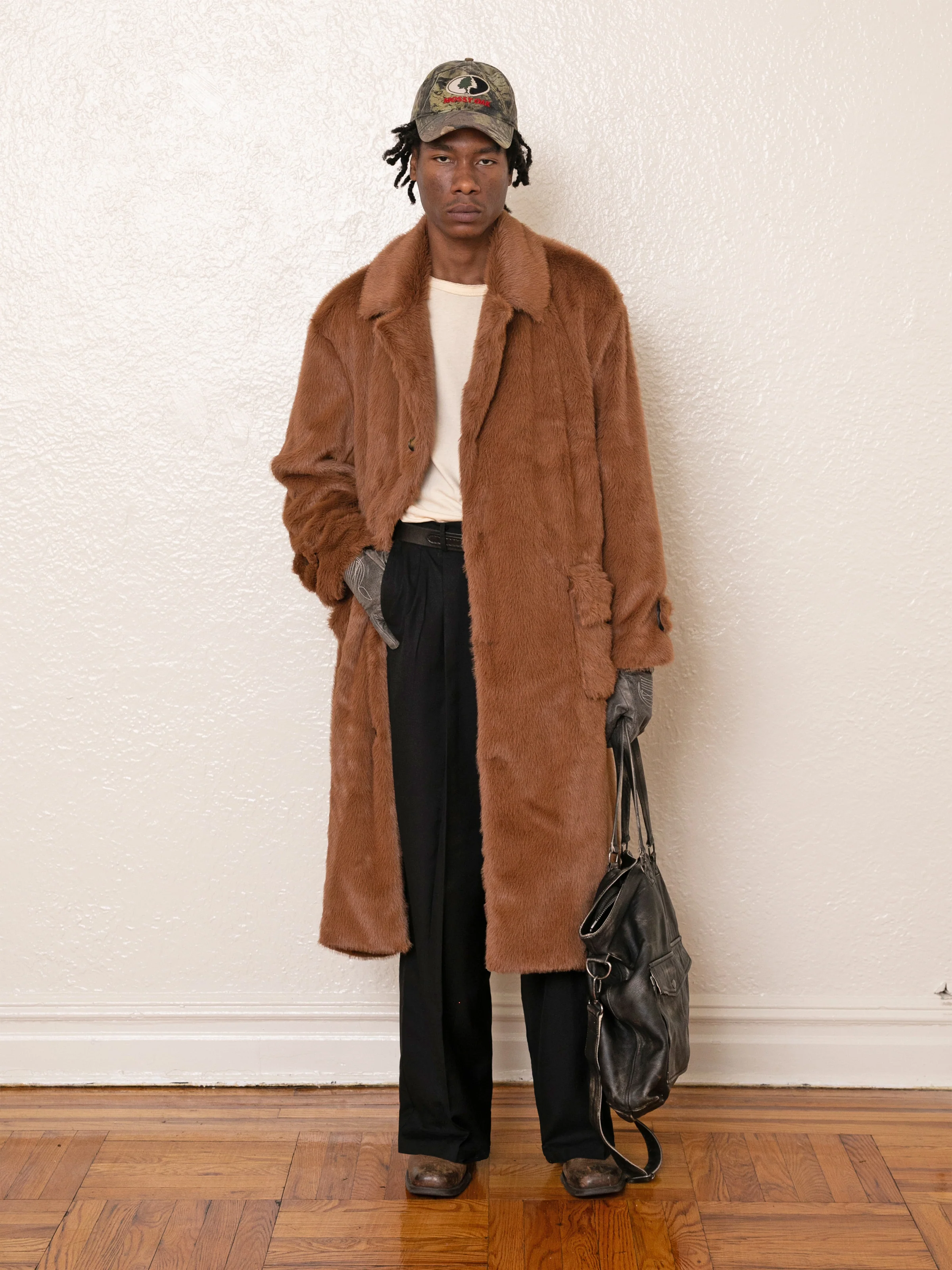 Long Faux Fur Coat - Image 3