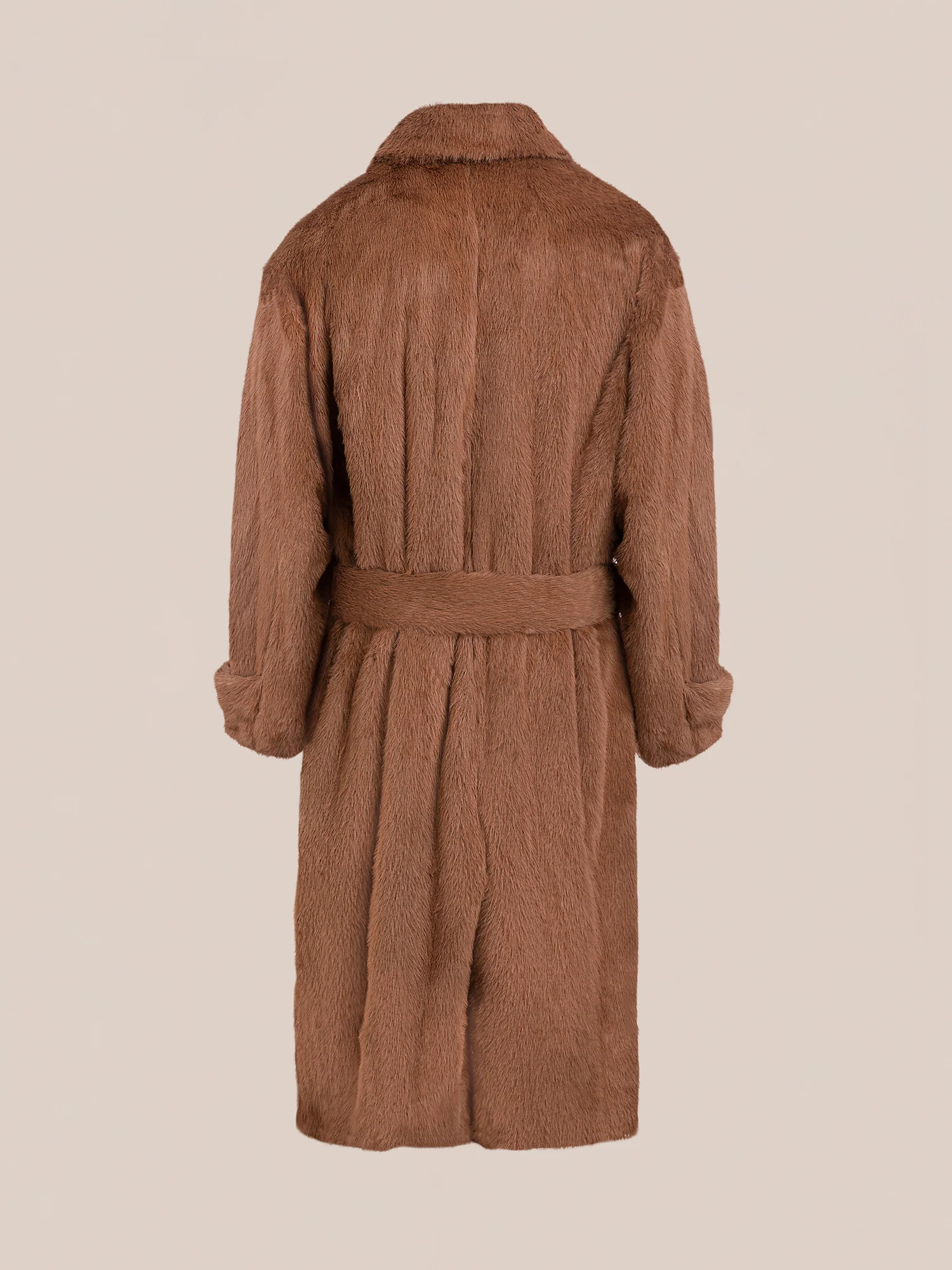 Long Faux Fur Coat - Image 7